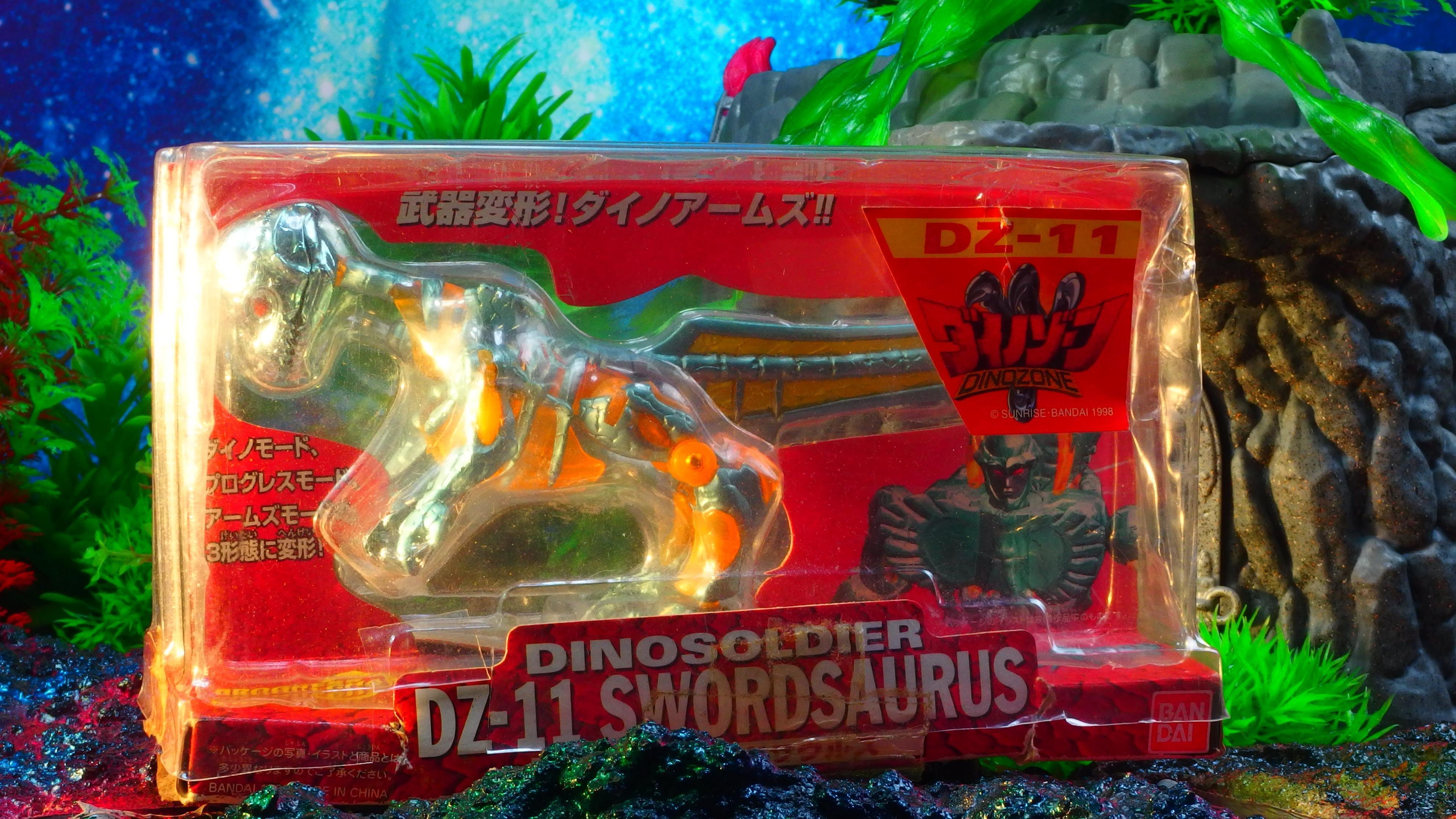 ダイノゾーン DZ-11 ソードサウルス 変形ロボ][日本玩具]ジオラマ玩具レビュー356 ソードザウルス DZ