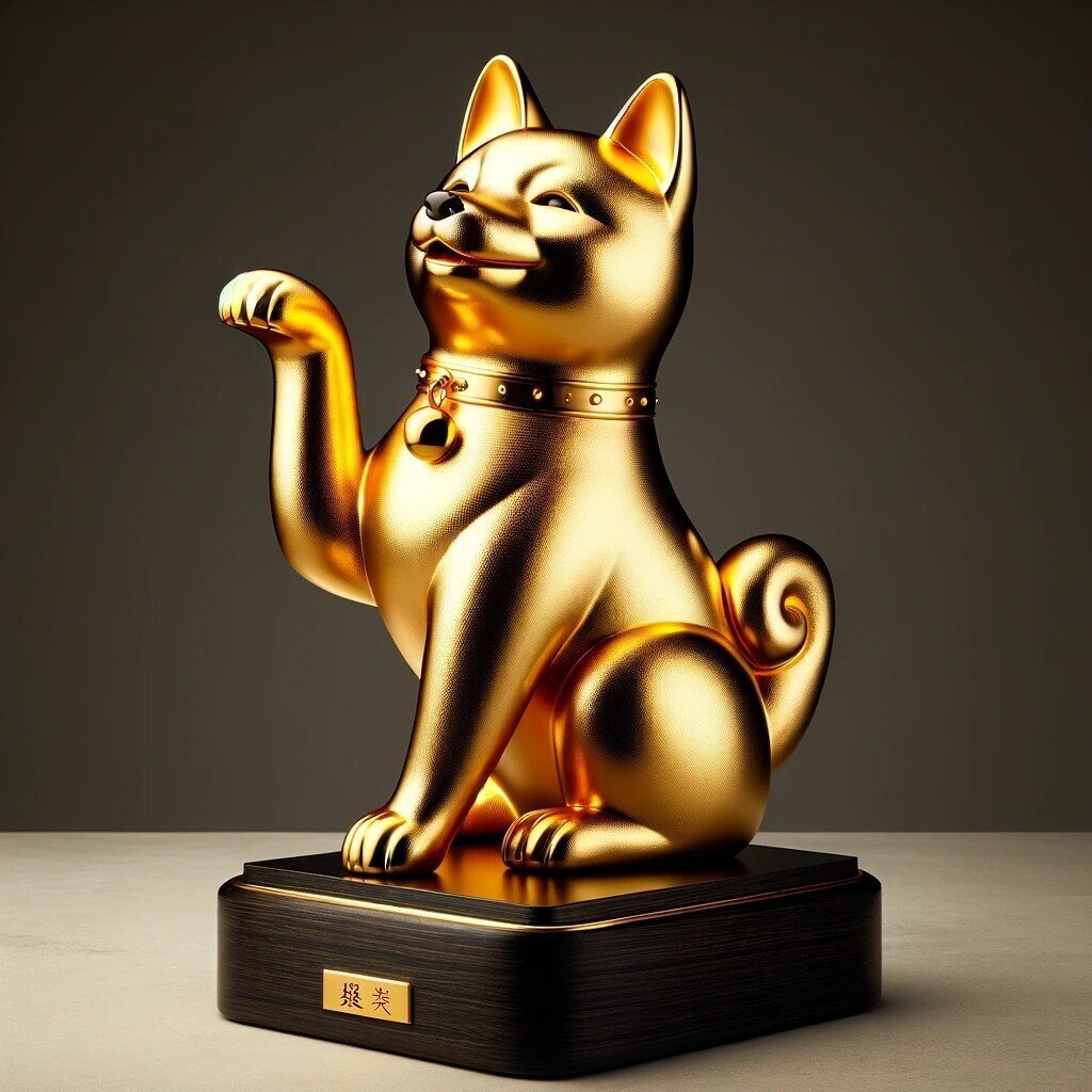 招き猫だけじゃない【招き】の世界。➡純金で作ってみる。｜株式会社