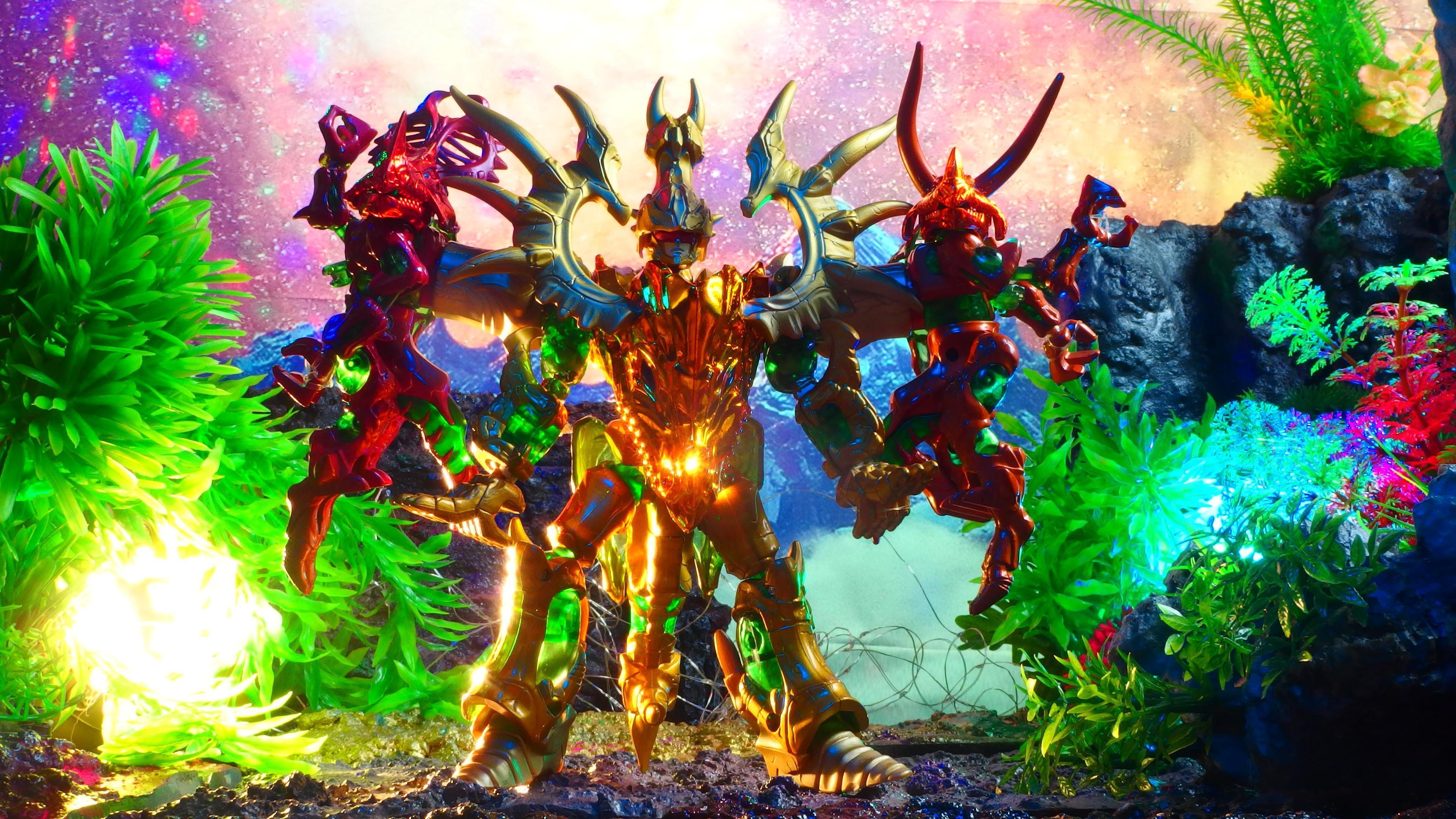 変形ロボ][日本玩具]ジオラマ玩具レビュー360 大剣者トリブレードス