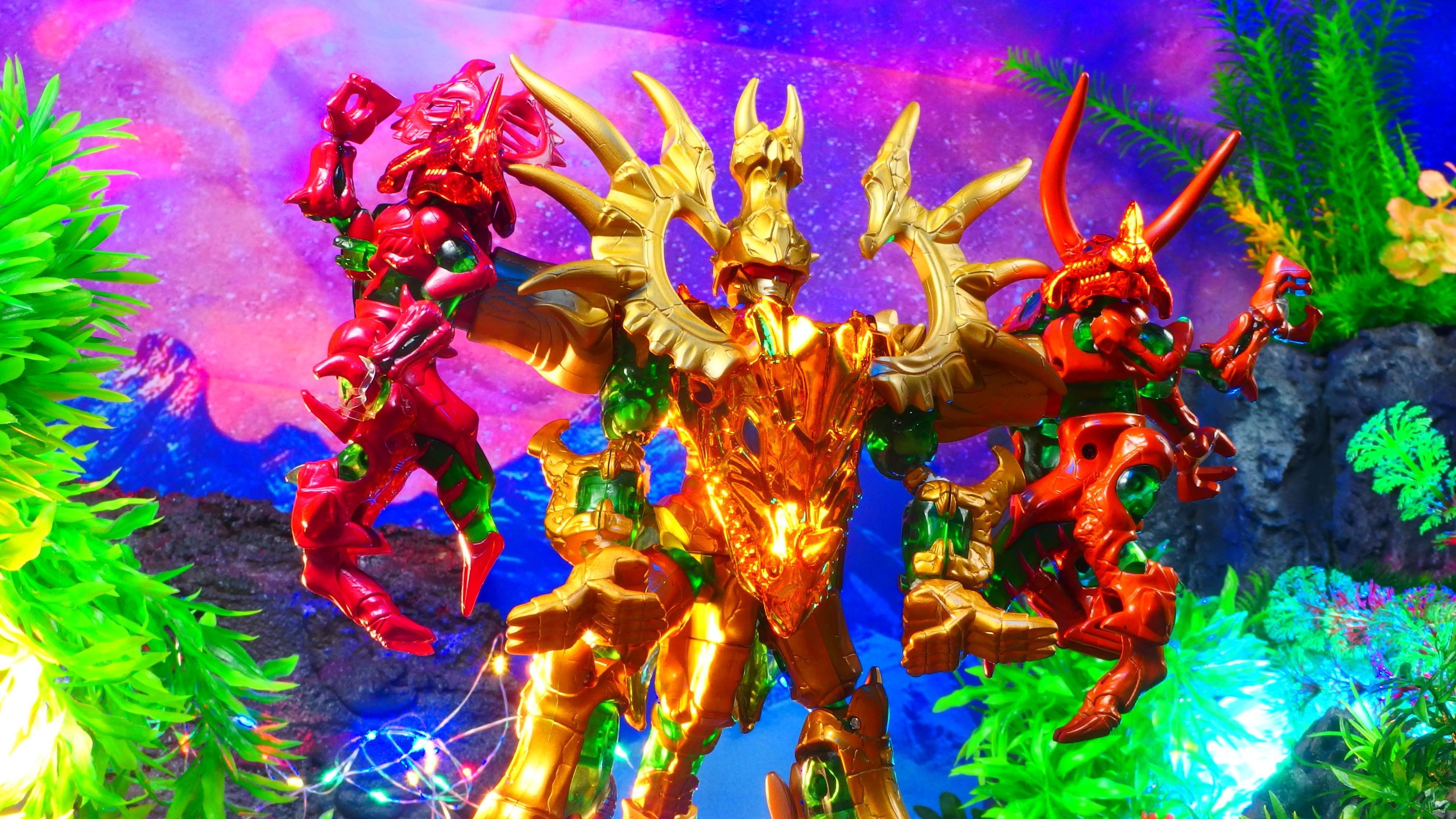 変形ロボ][日本玩具]ジオラマ玩具レビュー360 大剣者トリブレードス