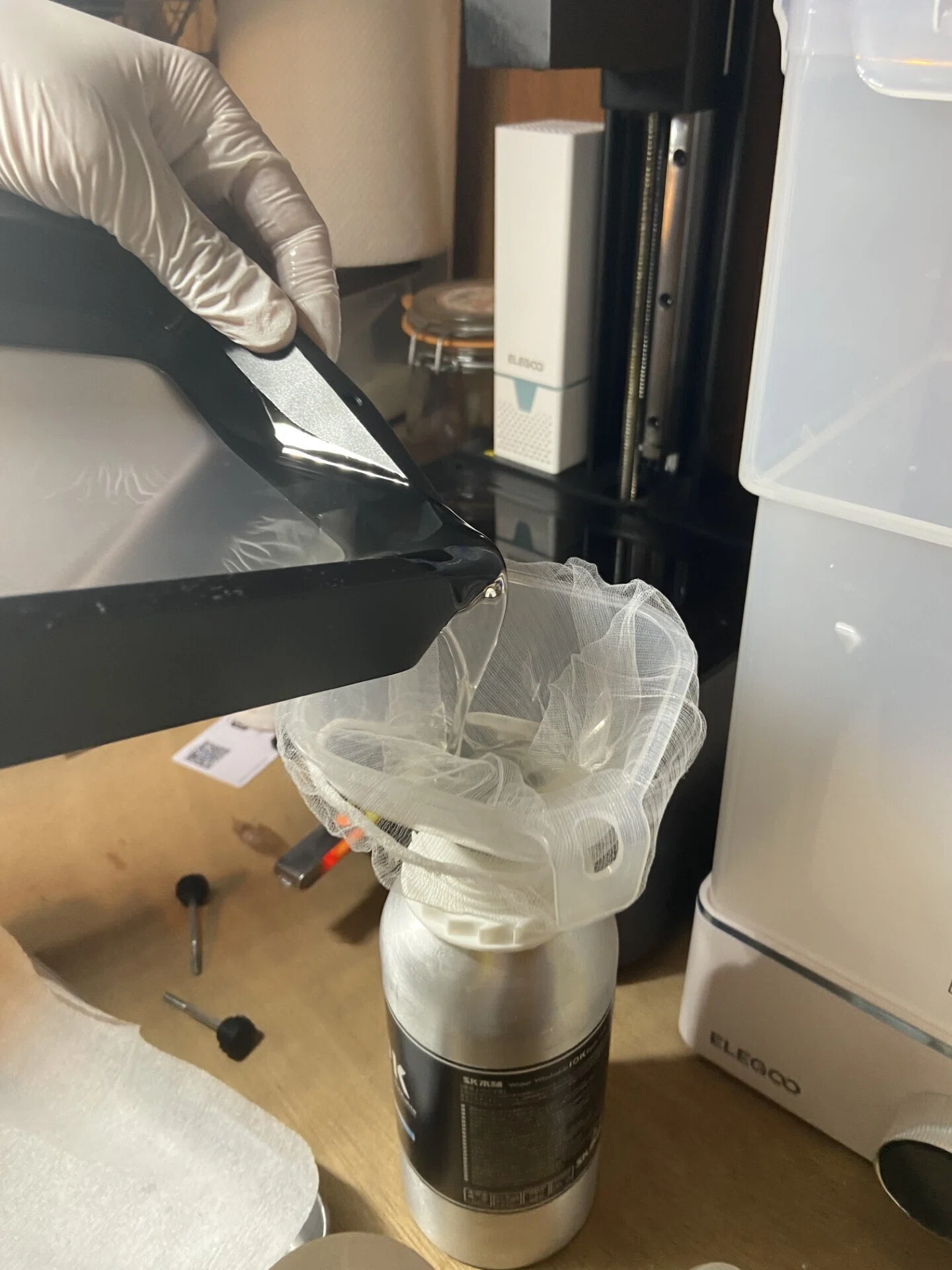 光造形3Dプリンターの片付け 徹底解説!!｜由椰(ゆーや)の3Dつくっちゃ