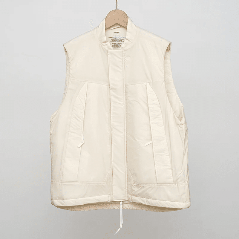 ハイスペックベスト【PHEENY】Nylon rip padding vest|THIRTY ハイスペックベスト【PHEENY】Nylon rip padding vest|THIRTY