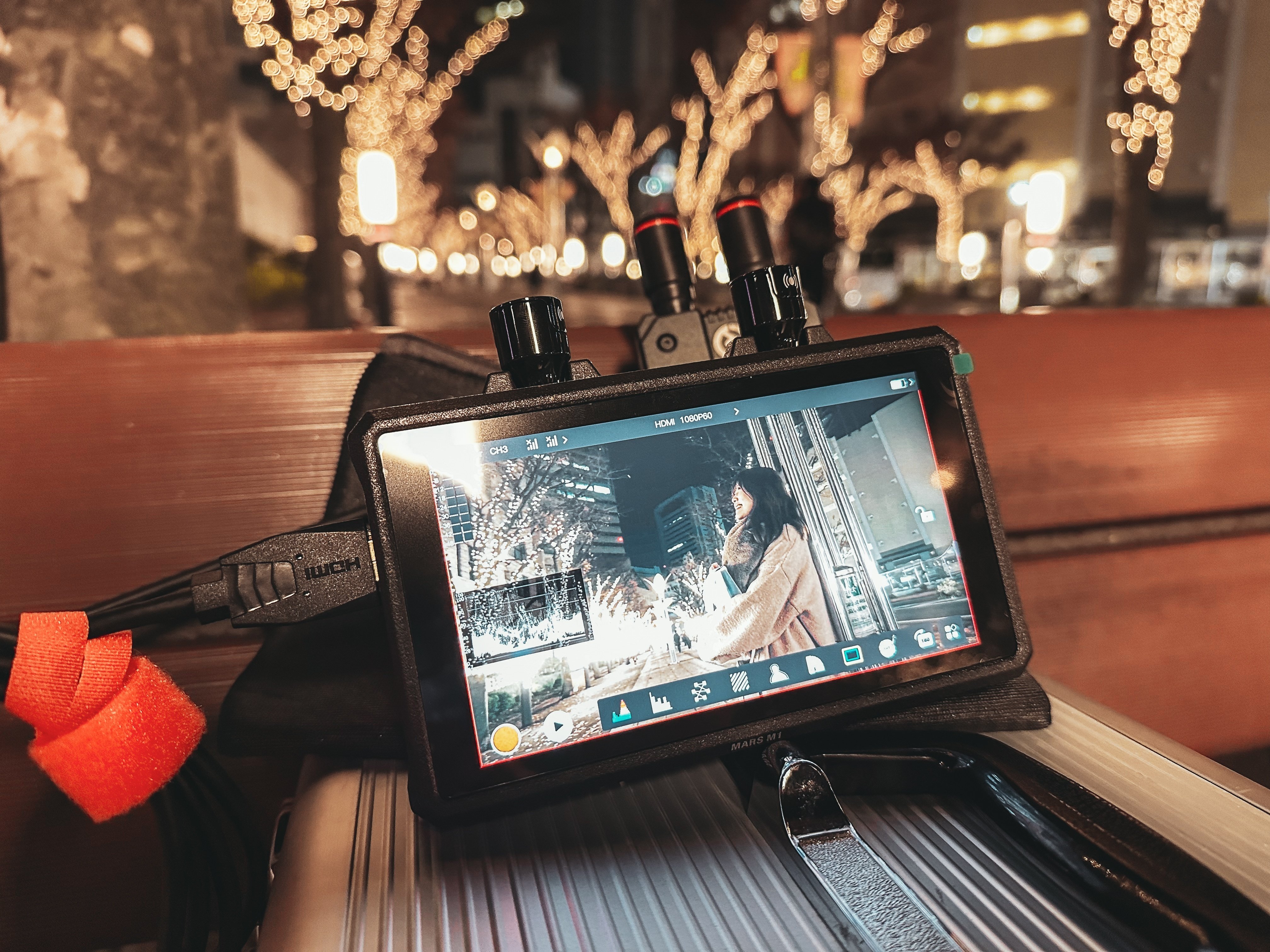 HOLLYLAND MARS M1 ワイヤレス映像伝送モニター＋サンフード1 Hollyland、新型送・受信モニター「Mars M1」発売 | Shenzhen