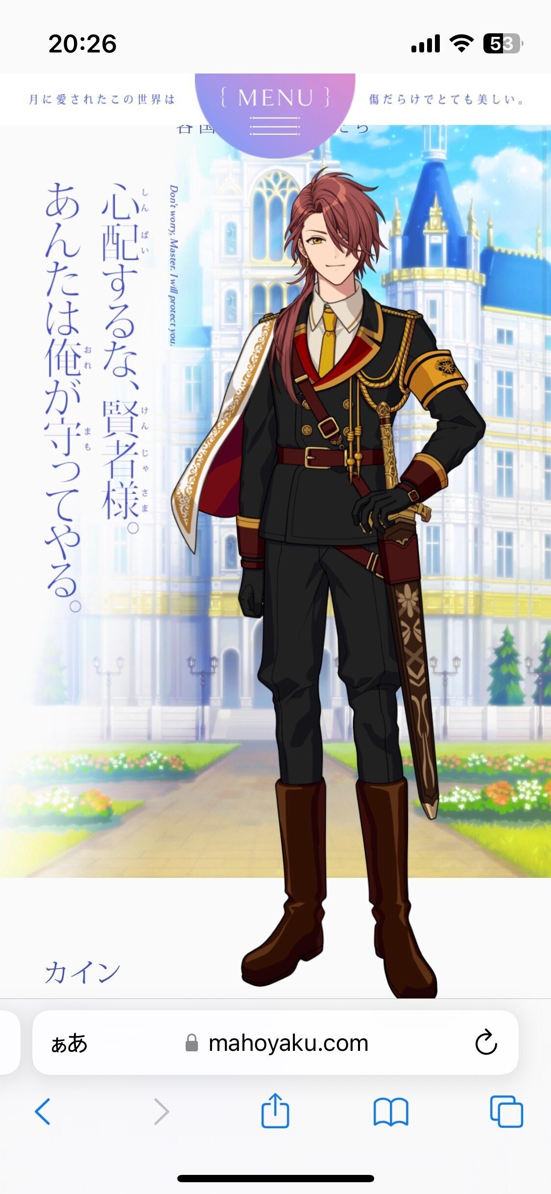 魔法使いの約束】カイン・ナイトレイに出会ったオタク【まほやく