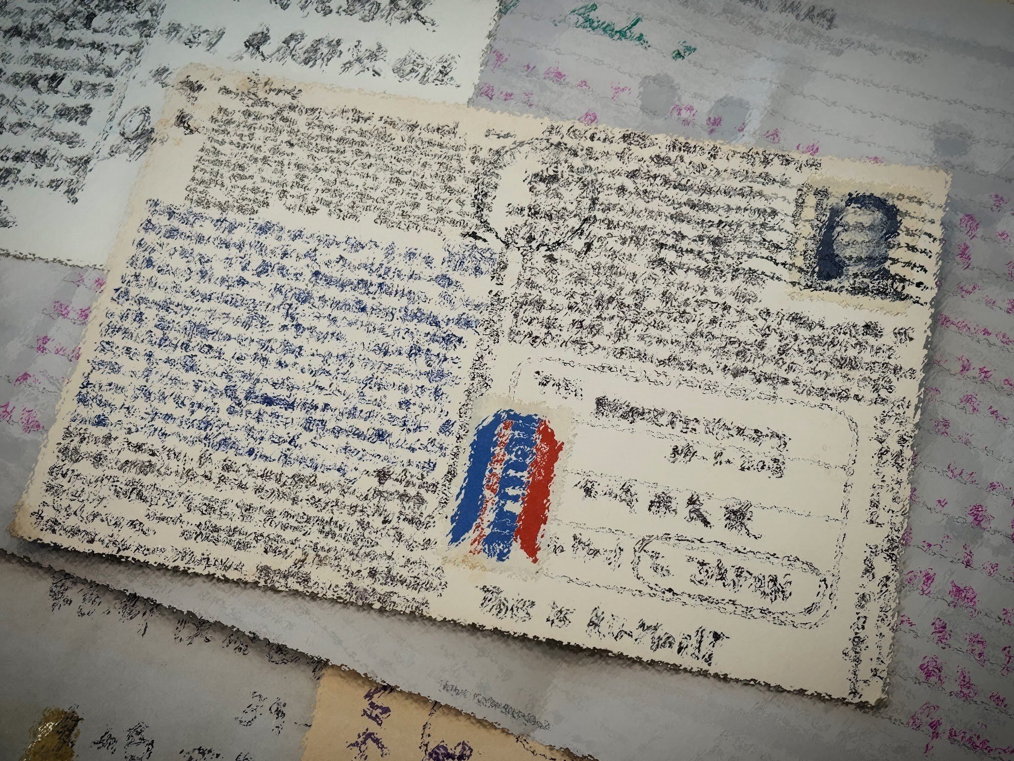 魂が宿った、たくさんの紙の手紙｜ACCN｜矢崎飛鳥