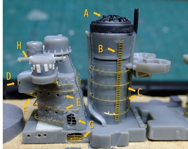 IJN Kongo Class 1941 日本海軍戦艦 金剛型制作記 #3 (Fujimi 1 IJN Kongo Class 1941 日本海軍戦艦 金剛型制作記 #3 (Fujimi 1