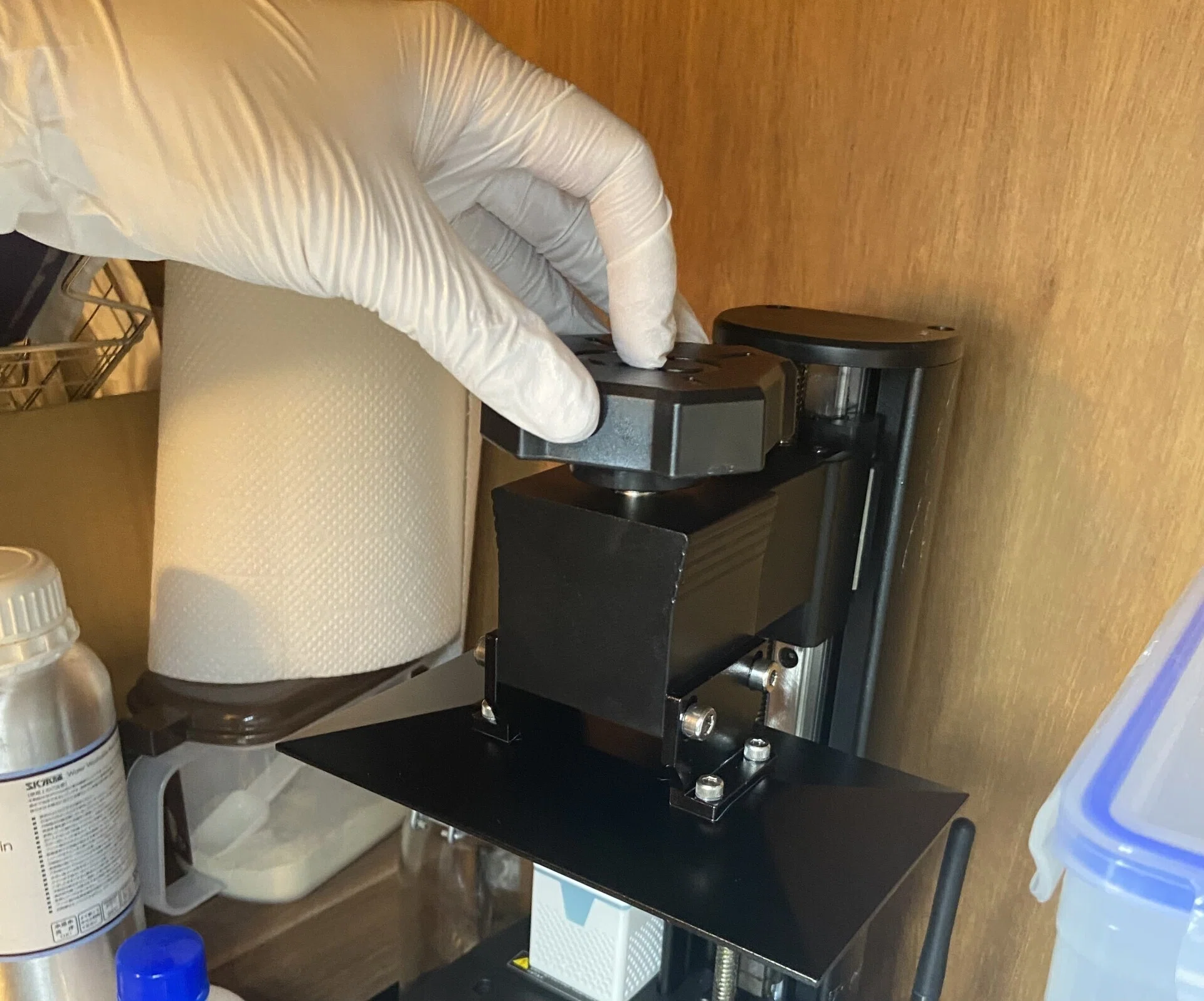 光造形3Dプリンターの片付け 徹底解説!!｜由椰(ゆーや)の3Dつくっちゃ