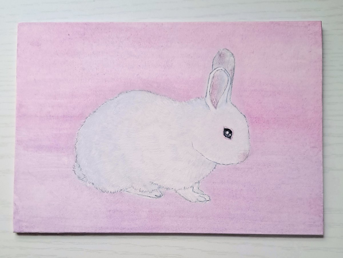 No.50】2023年最後の『ウサギ』の絵(終)｜Kerousa (けろうさ。) 