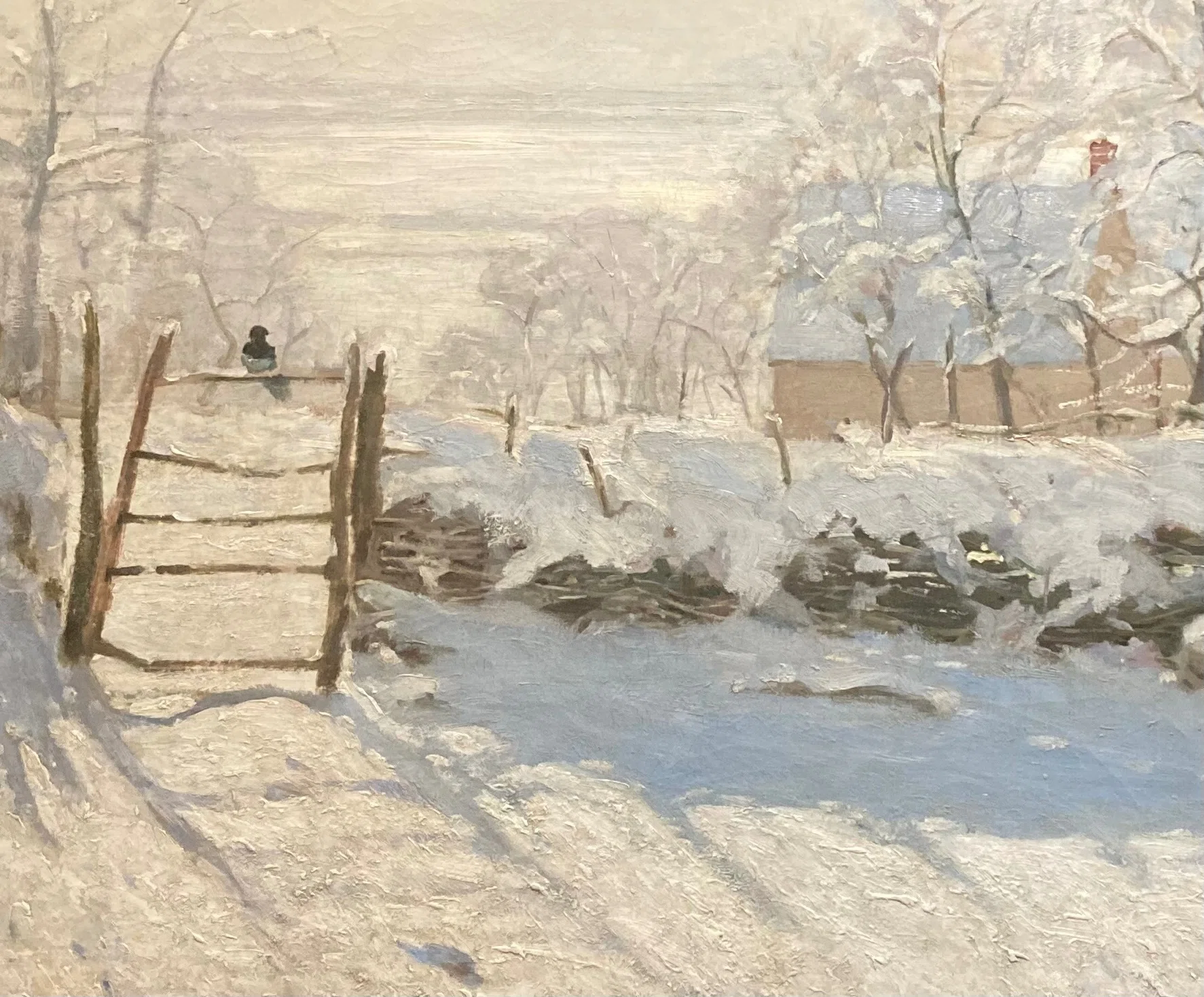 Musée d'Orsay for Kids (2) Monet: The bird called Pica pica in