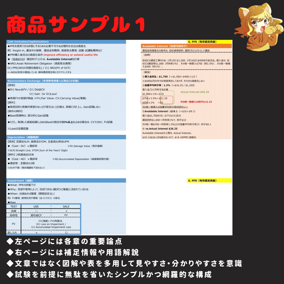 2024新試験対応】USCPA試験対策FARまとめノート【7か月・750時間