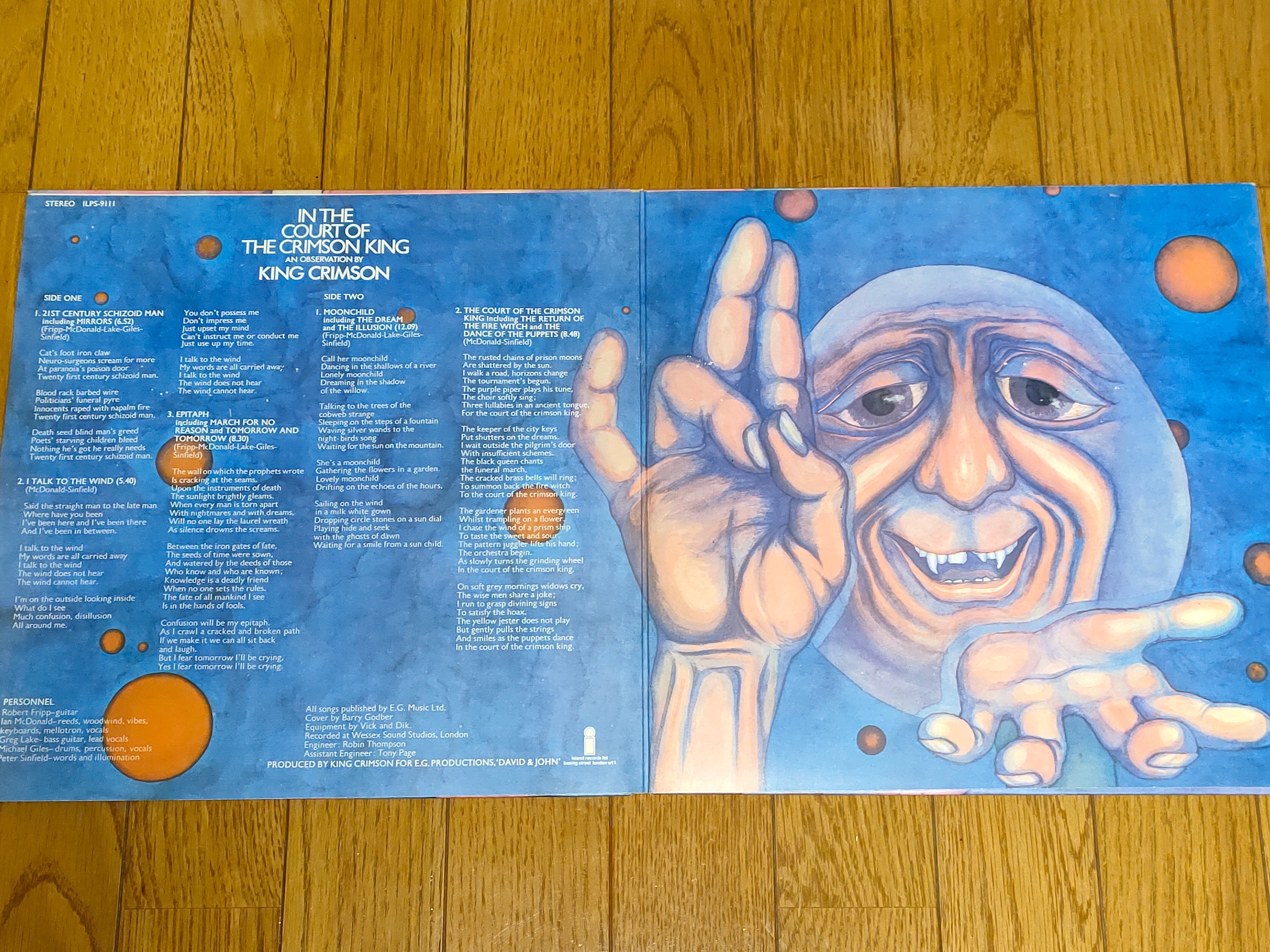 In The Court Of The Crimson King】(1969) King Crimson