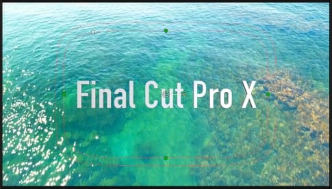 Final Cut Pro X 文字にエフェクトをかける方法