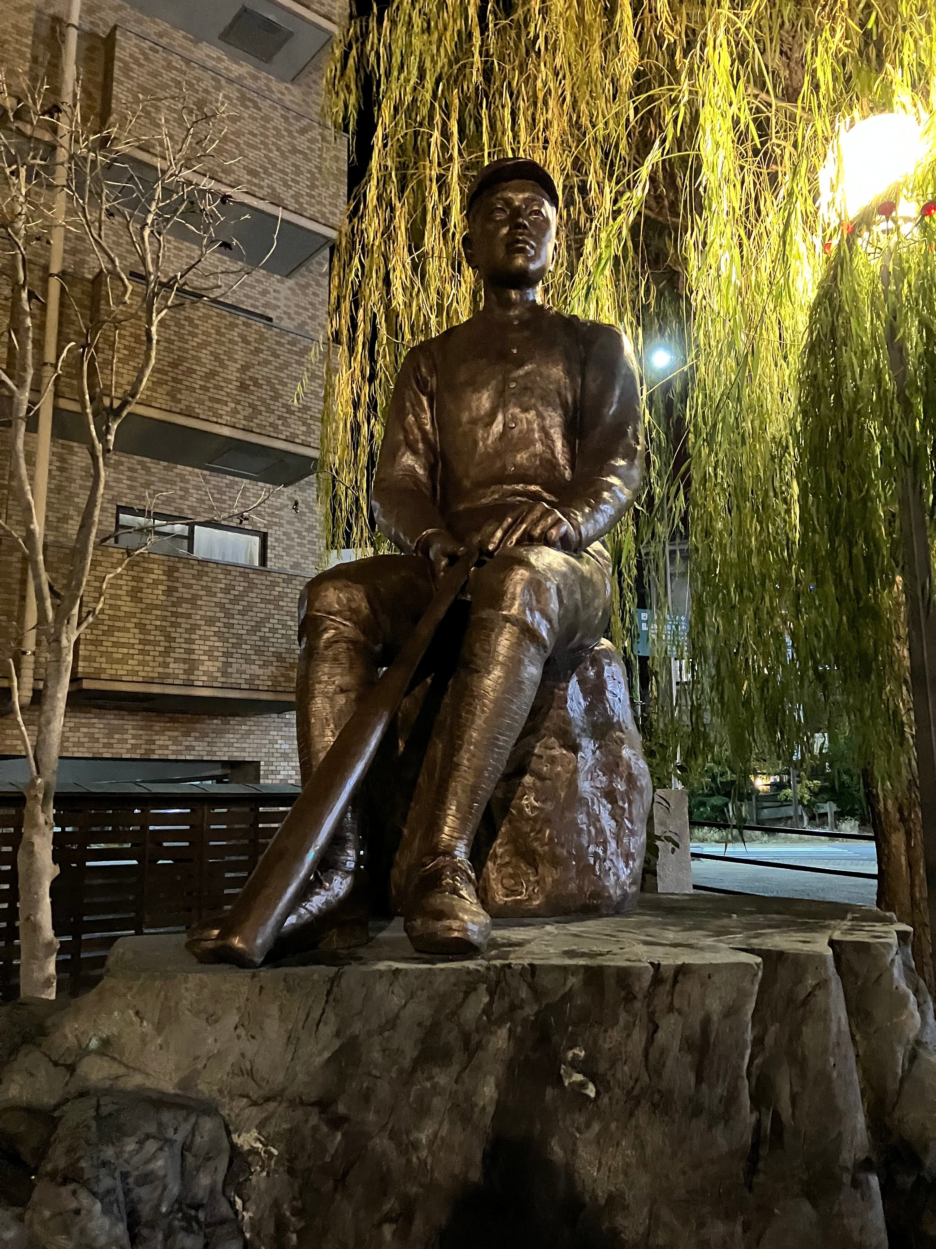 洛座】【真作】愛媛松山の俳人 柳原極堂 和歌 俳句 掛軸 ＜正岡子規