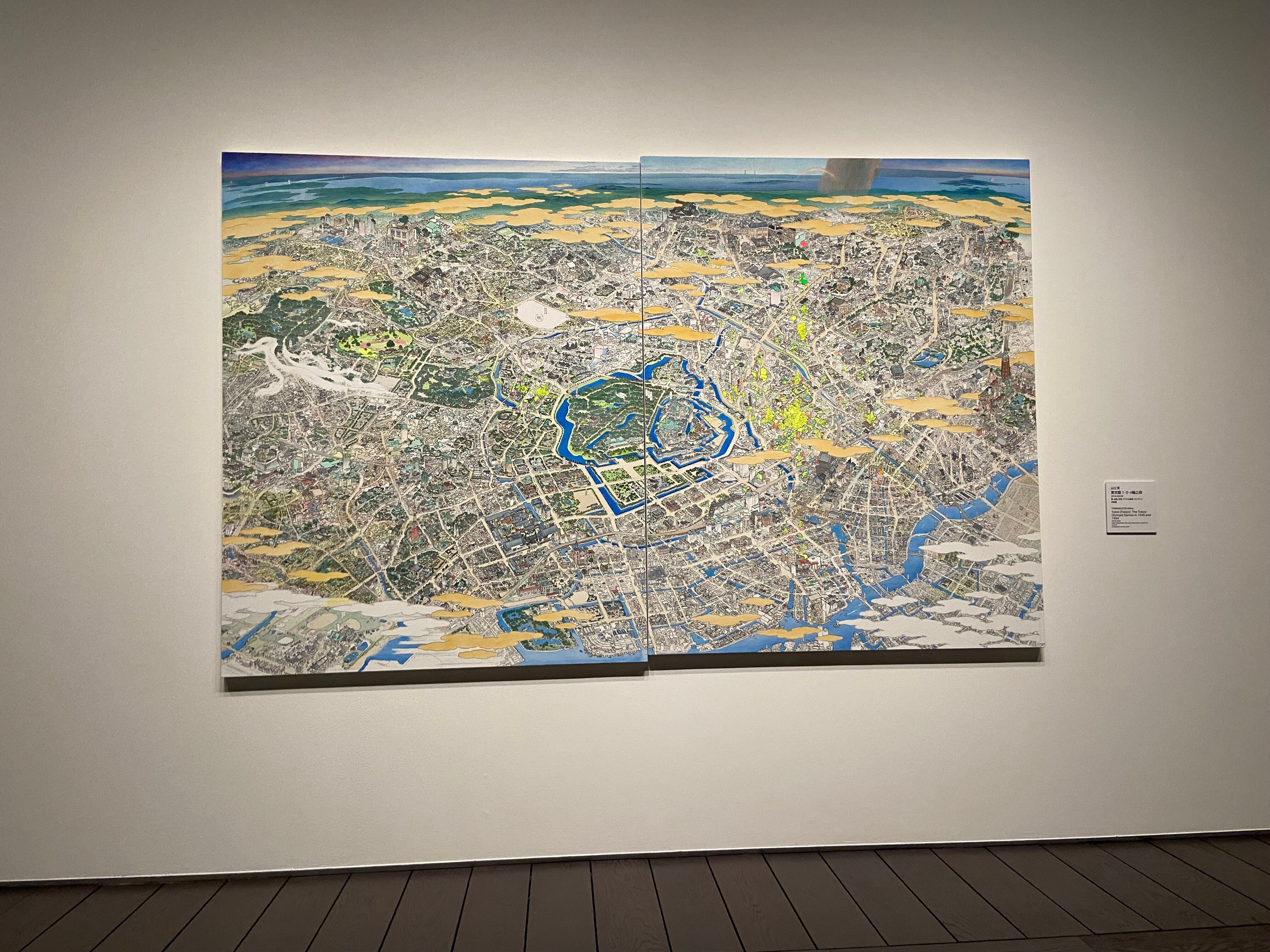 昨年ARTIZON MUSEUMで観た、山口晃さんのジャム・セッション展