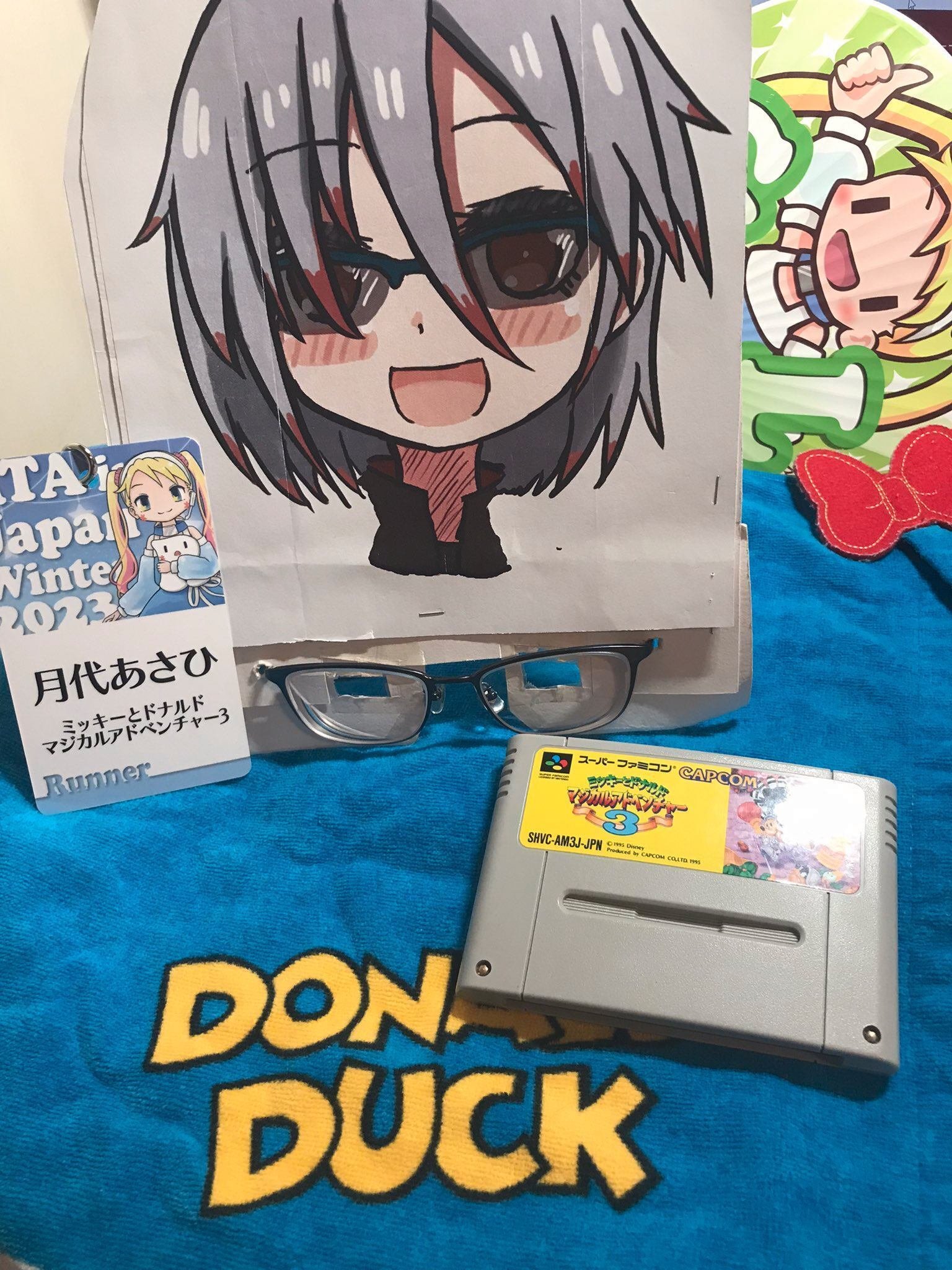 ミッキーとドナルド マジカルアドベンチャー3の走者としてRTA