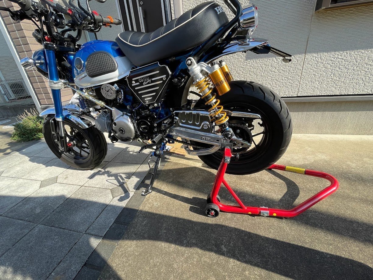 武川 TAKEGAWA スクランブラーマフラー モンキー125 JB03 JB02