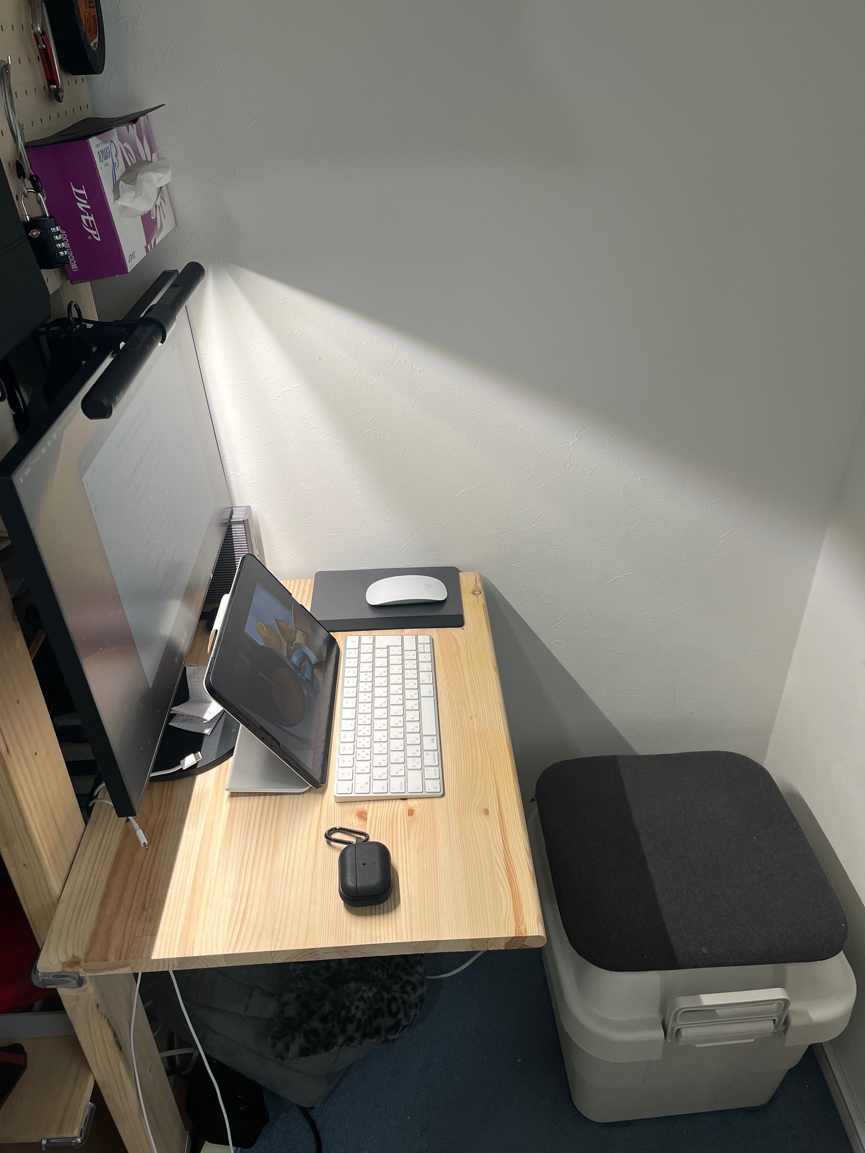 クローゼットに書斎をDIYした｜Toru