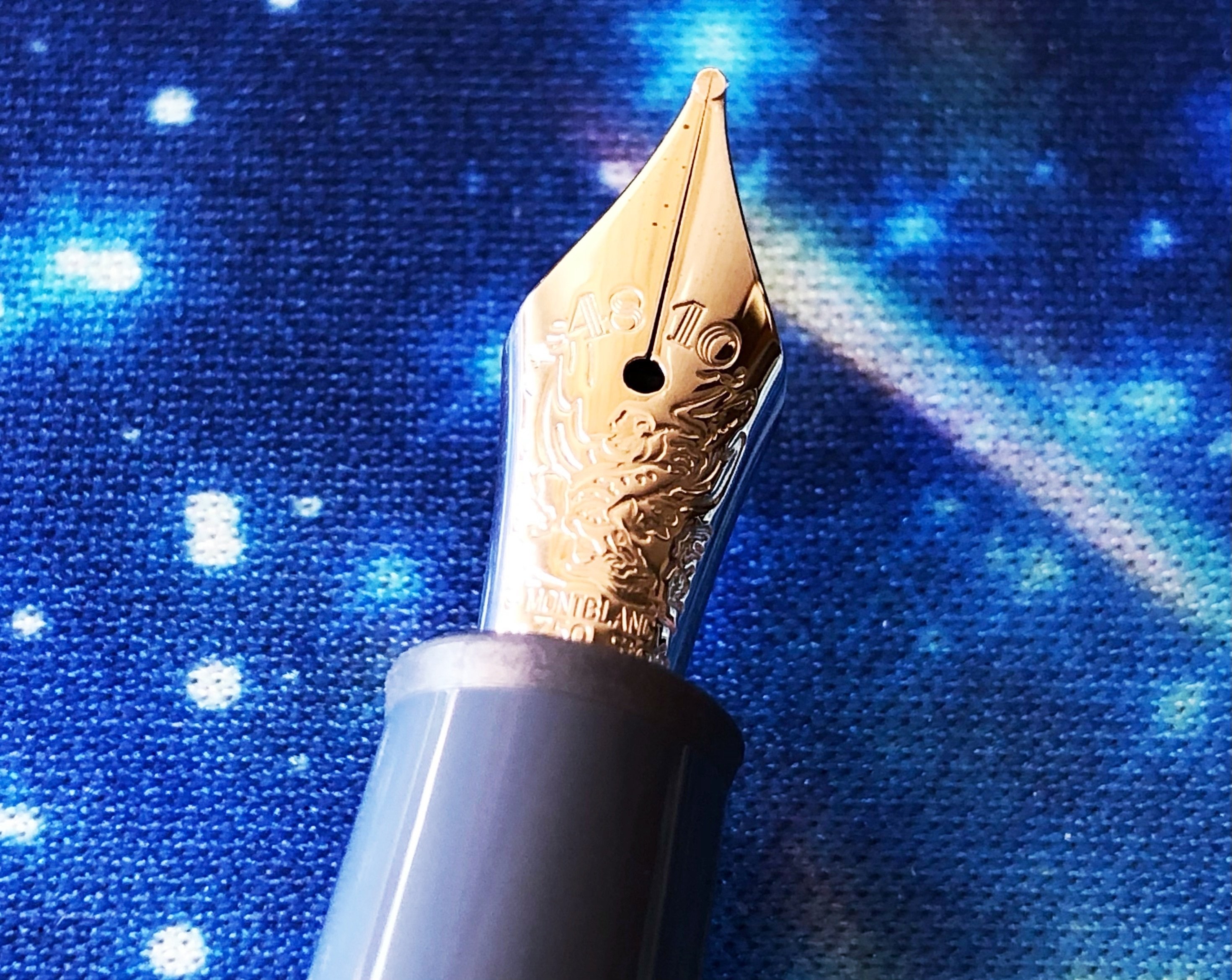 限定品】モンブラン クリムト 万年筆インク 青 新品