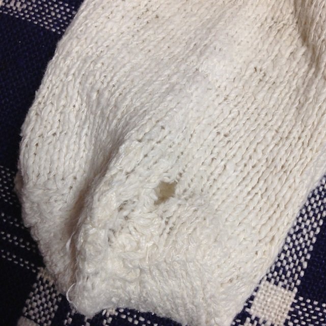MEG KNITTING さんのウール手編み靴下 34bf4bf7d67f5a25196a1a83579e25