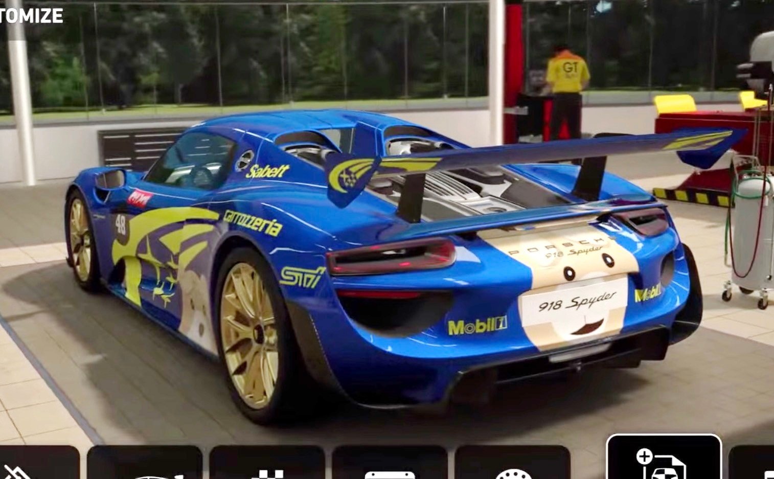 【GRYOU】 グランツーリスモ7 ポルシェ918で雪道を初走り｜日本一周、世界一周 もふP