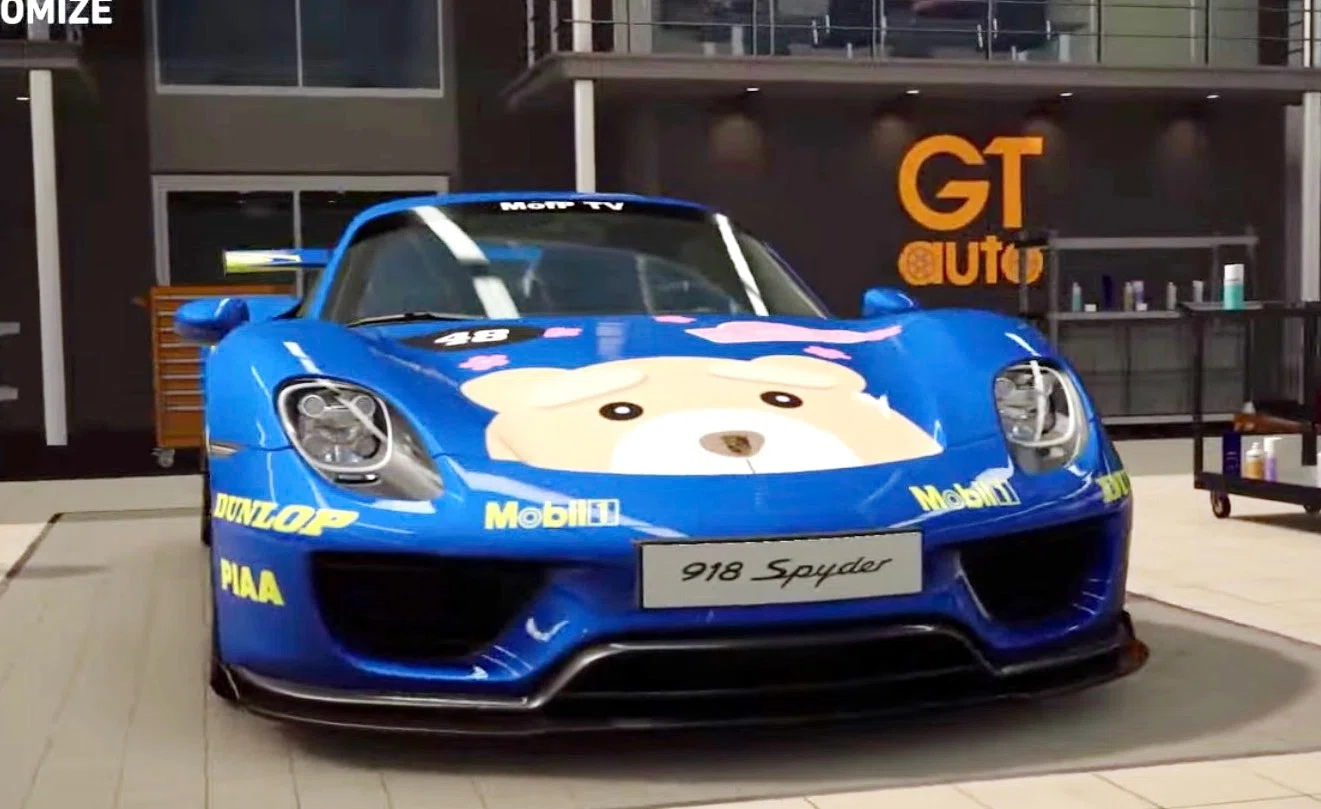 グランツーリスモ7 ポルシェ918で雪道を初走り｜日本一周、世界一周 もふP