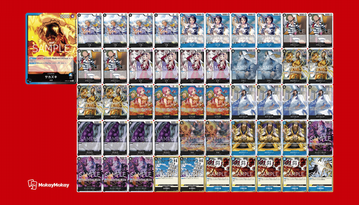 フラッグシップ優勝構築】青黒サカズキ デッキ