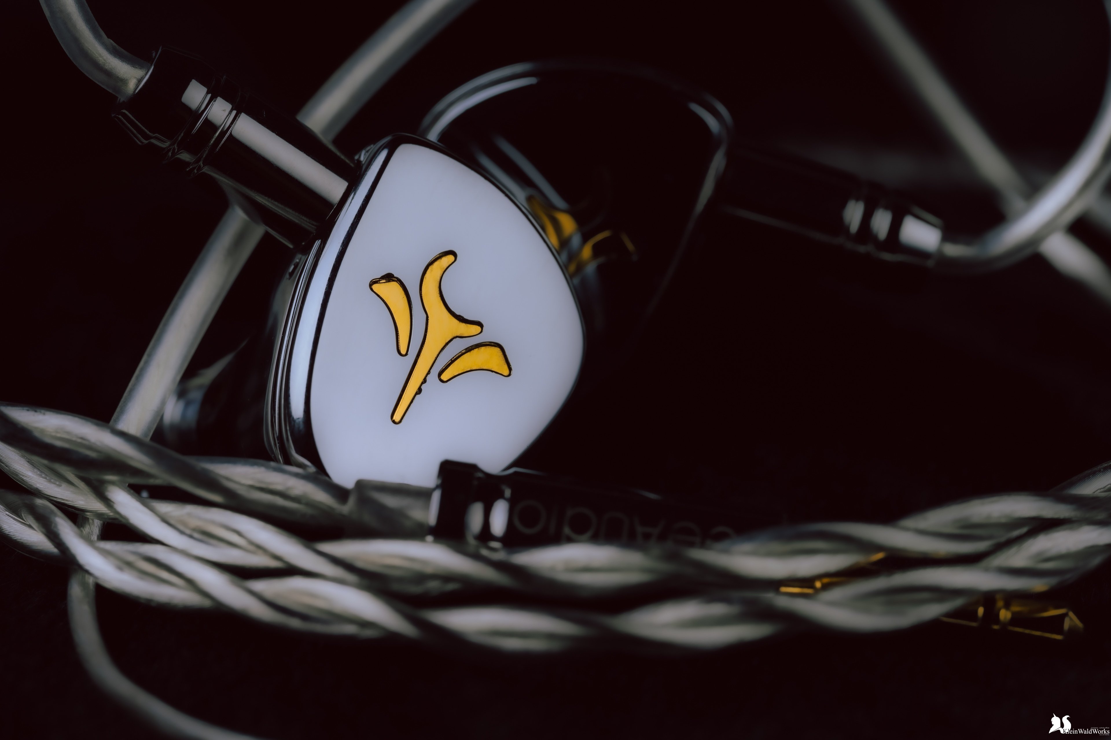 SeeAudio Kaguya  有線イヤホン 美品 SeeAudio Kaguya 有線イヤホン 美品 手持ちの美少女イヤホン/USB