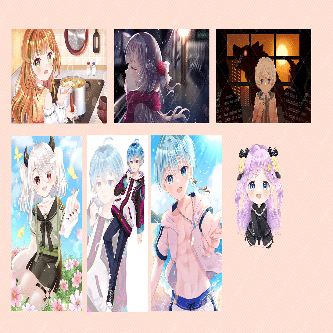 2023年ご依頼イラストまとめ｜みかもち