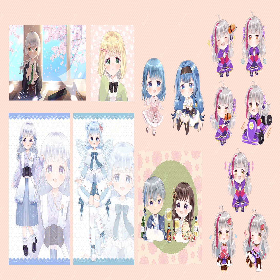 2023年ご依頼イラストまとめ｜みかもち