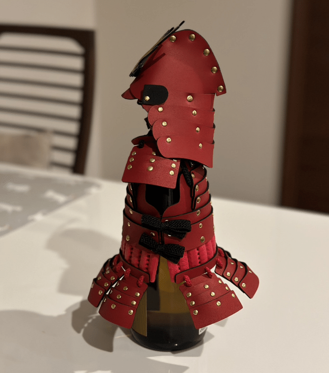 甲冑ボトルカバー｜刀箱師の日本刀ブログ 中村圭佑