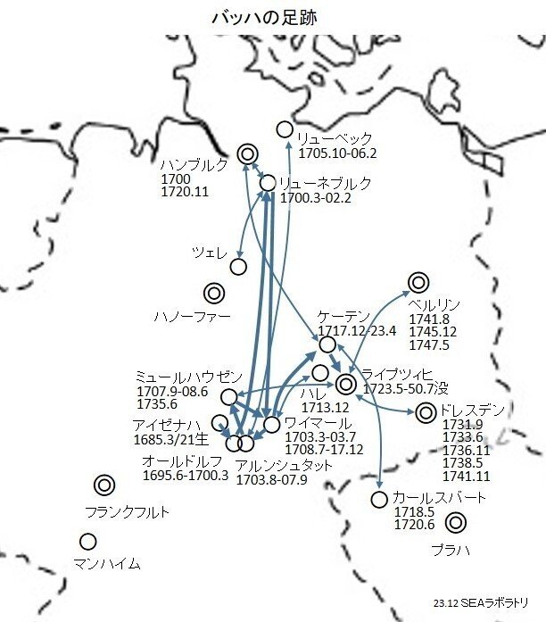 音楽史・記事編116．セバスティアン・バッハの創作史｜ahayakawa
