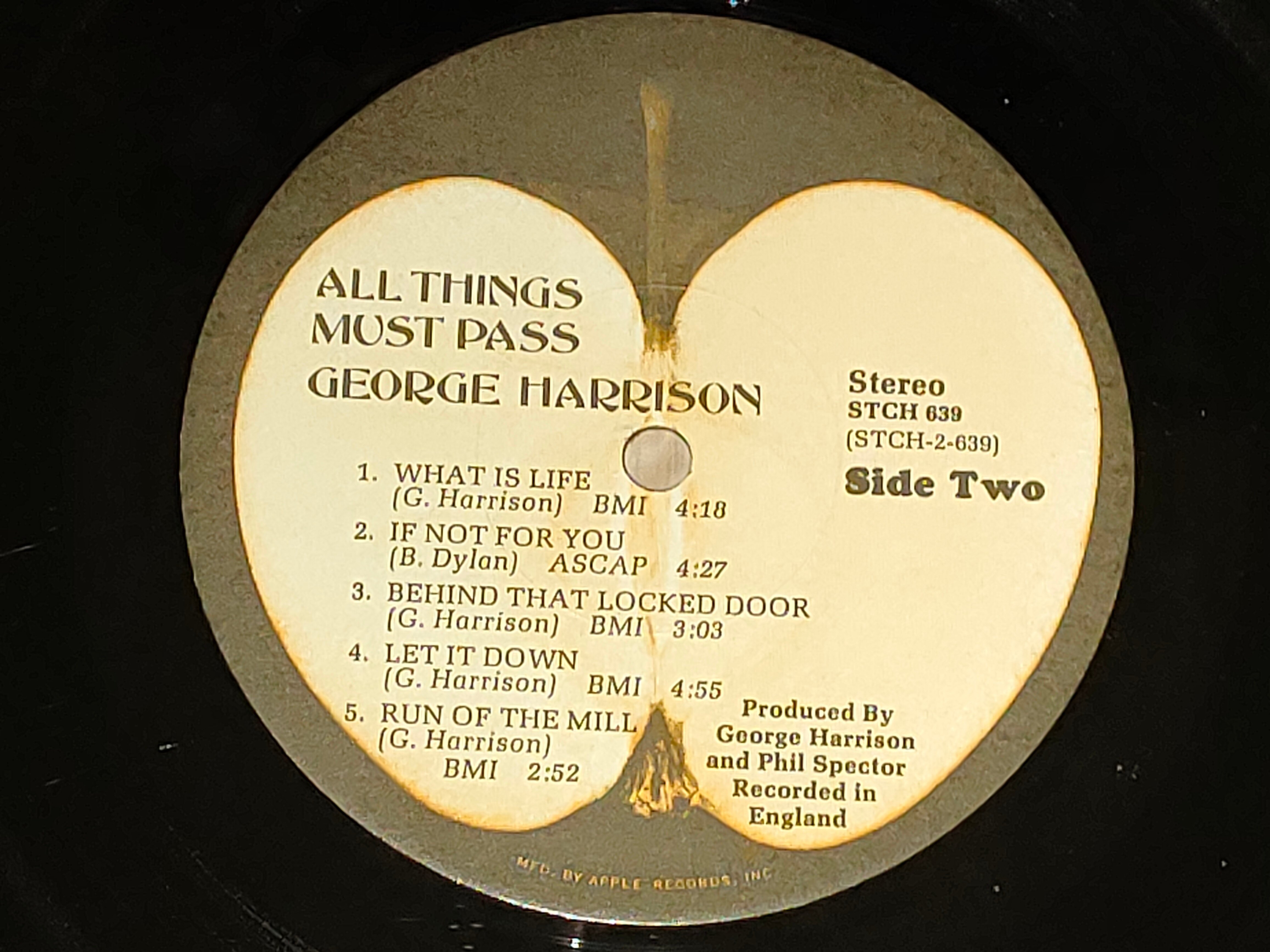 All Things Must Pass】(1970) George Harrison ビートルズ解散 All Things Must Pass】(1970) George Harrison ビートルズ解散