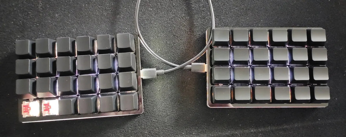 格安6000円で LetsSplit みたいな自作っぽい分割キーボードを手に入れ 