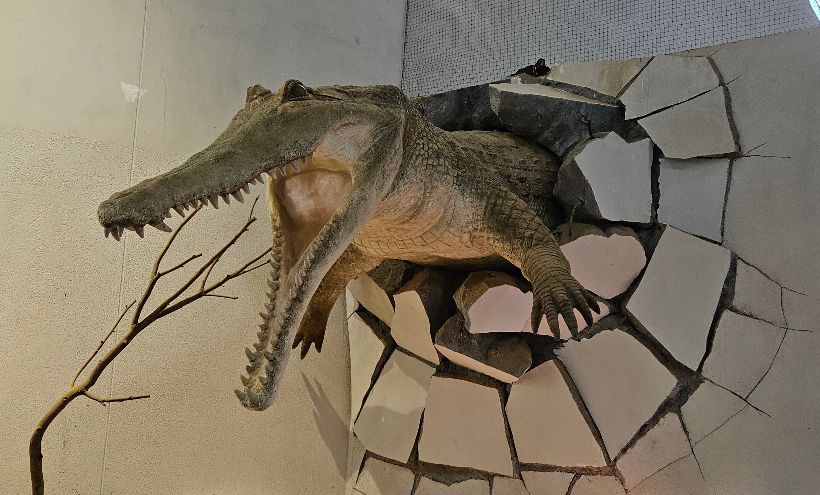 The Lost Universe 古代の巨大ワニ④巨大ガビアル｜美原さつき