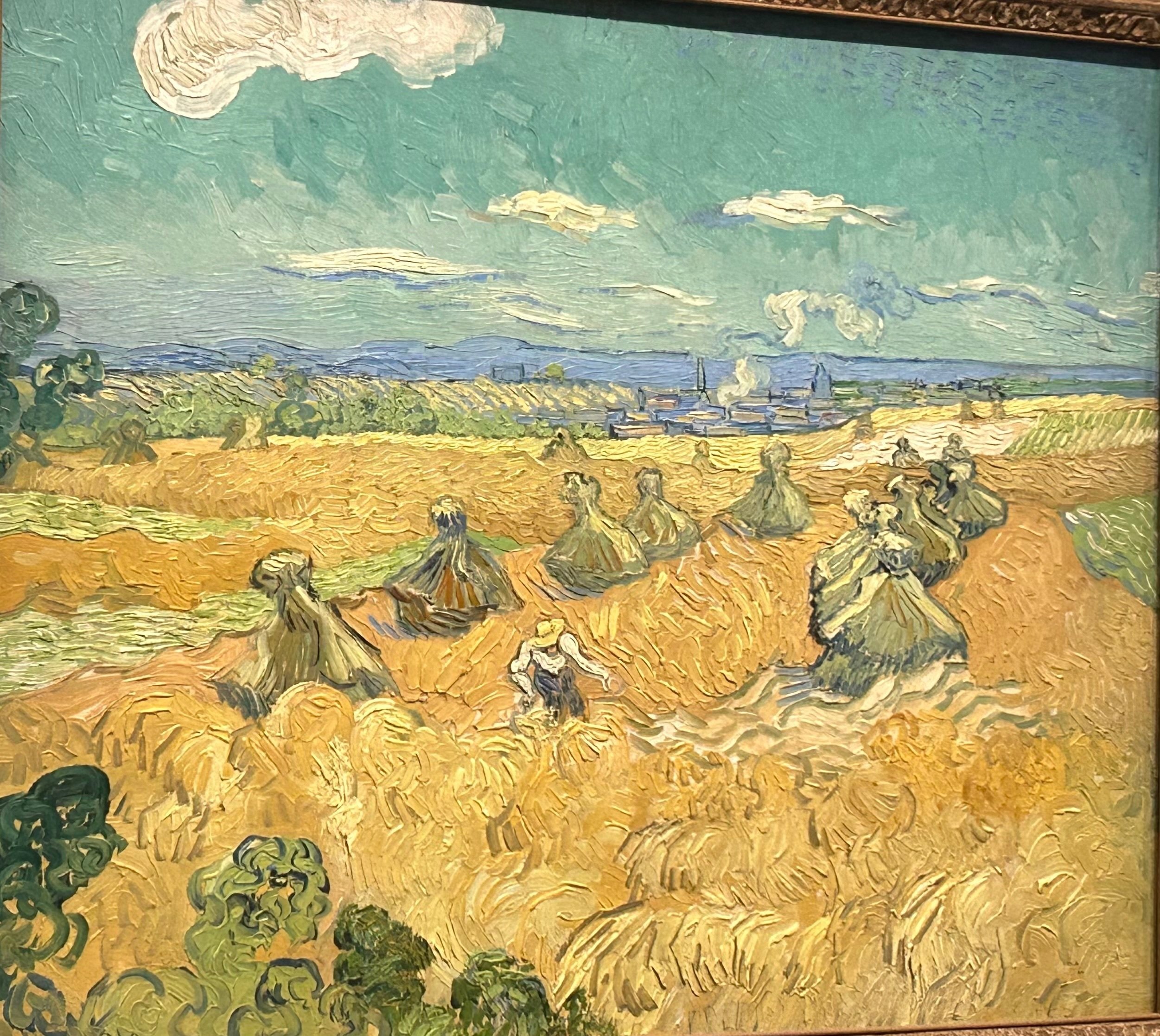 子供のためのオルセー美術館(76)ゴッホとモネの積みわら／刈り取られた