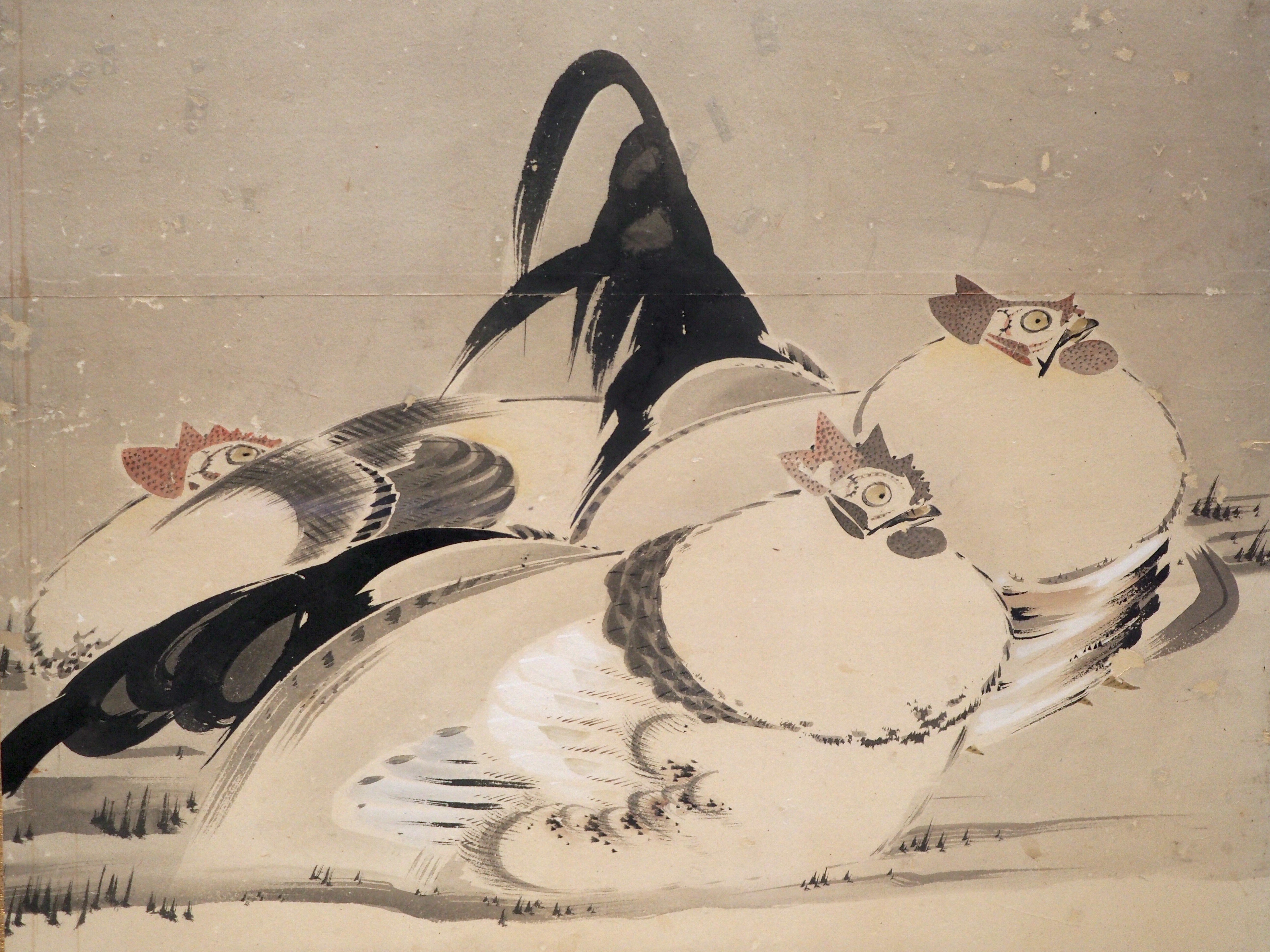 伊藤若冲や池大雅の“ゆる〜い”絵が見られる、新年の東京国立博物館