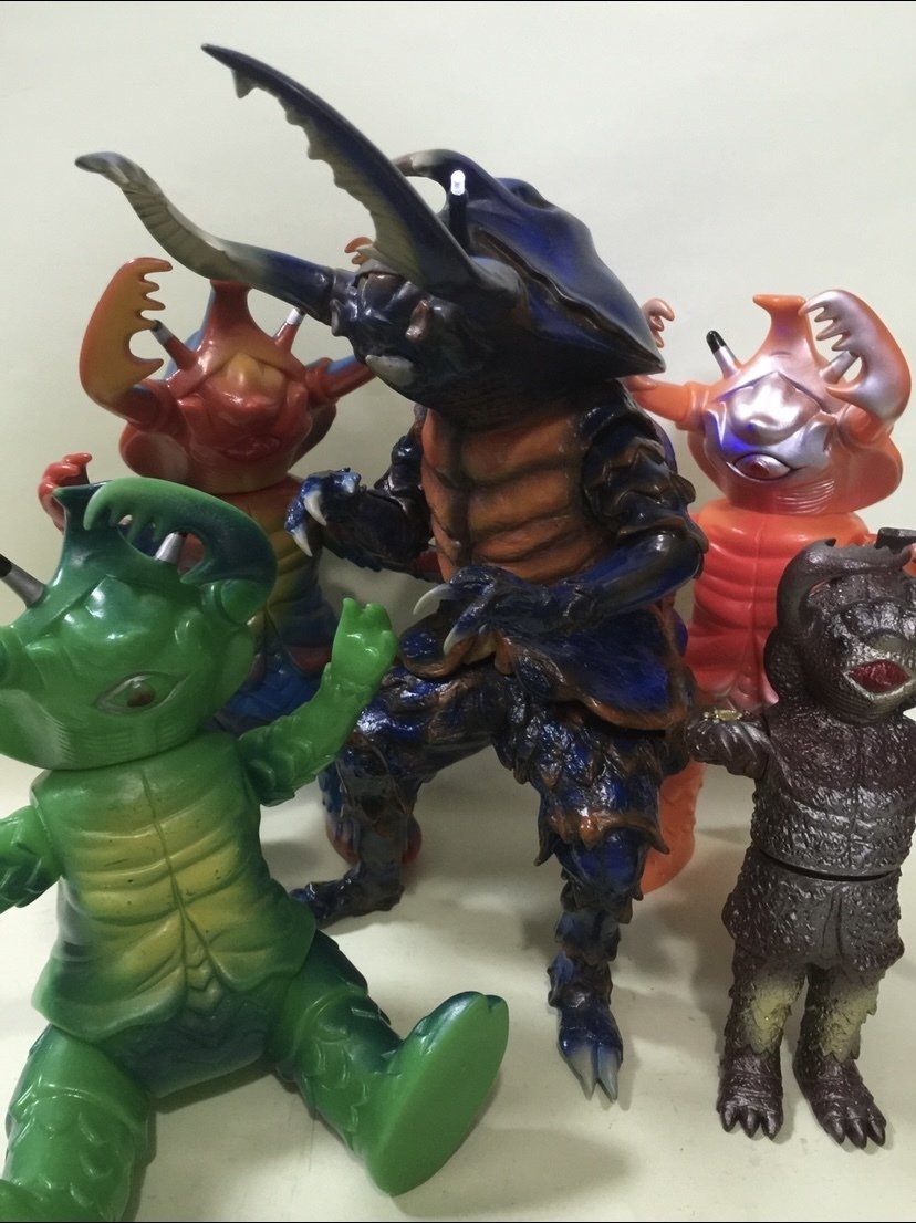 ブルマァク製・アントラーソフビいろいろ｜ゆる