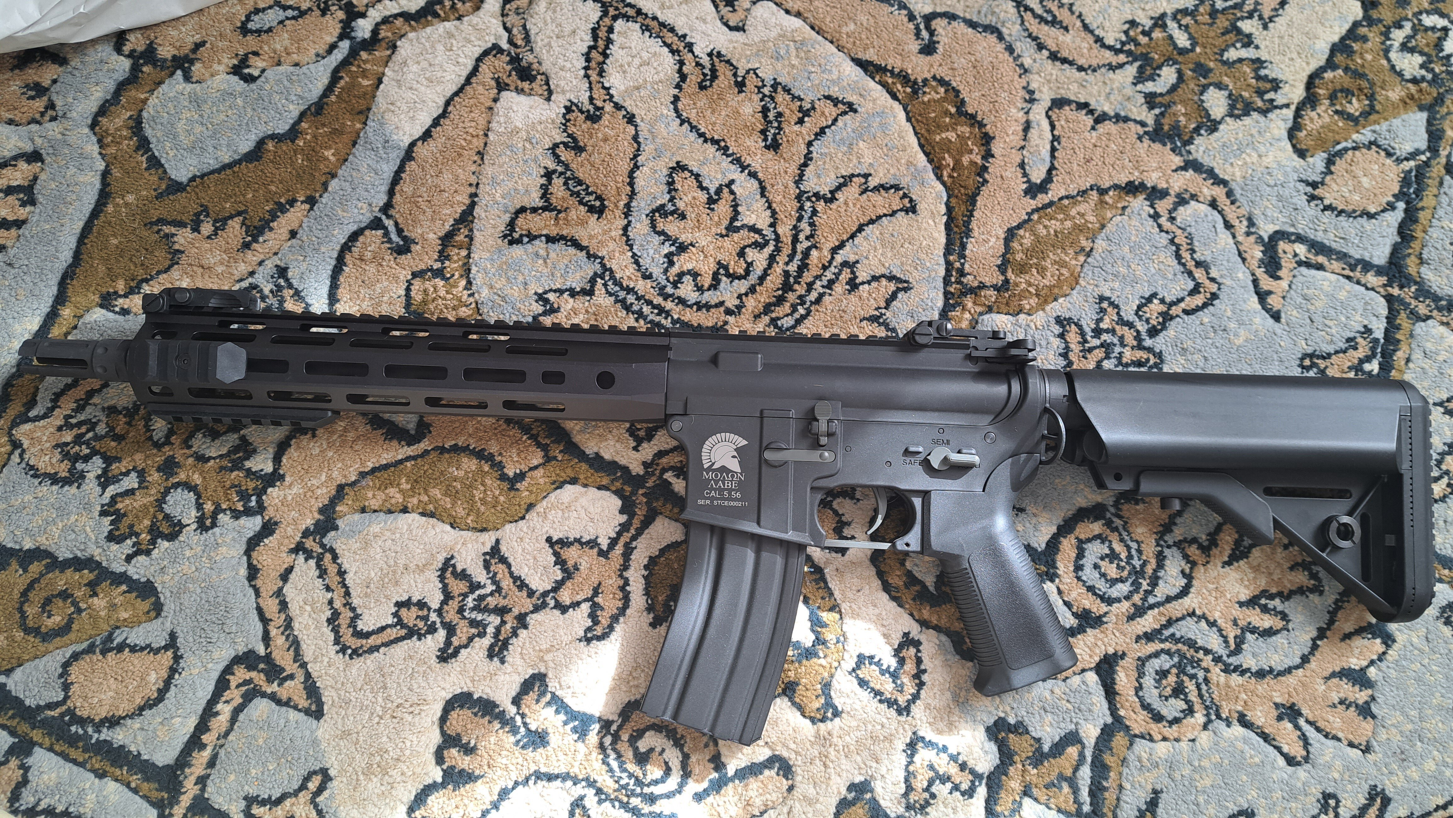 S&T M4 URX4 M-LOK 11.5inch チャレンジャーライン G3電動ガンBK