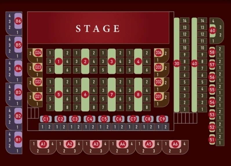 コレクション コットンクラブ ベストな席は