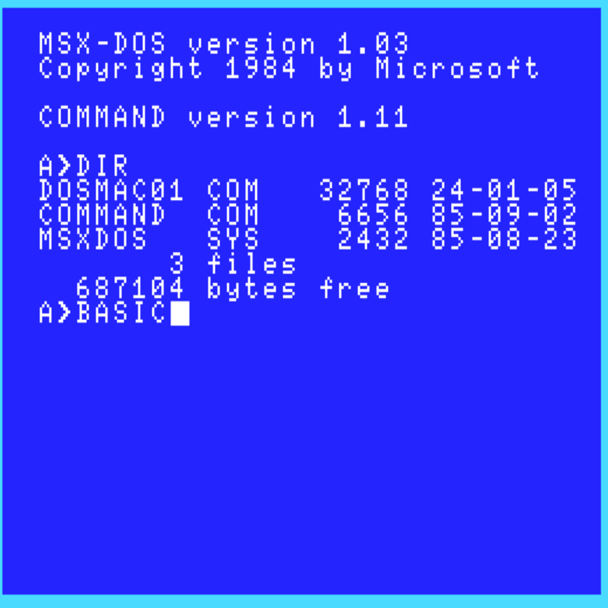 MSX R-TYPE 動作確認済 I'll let you go this time