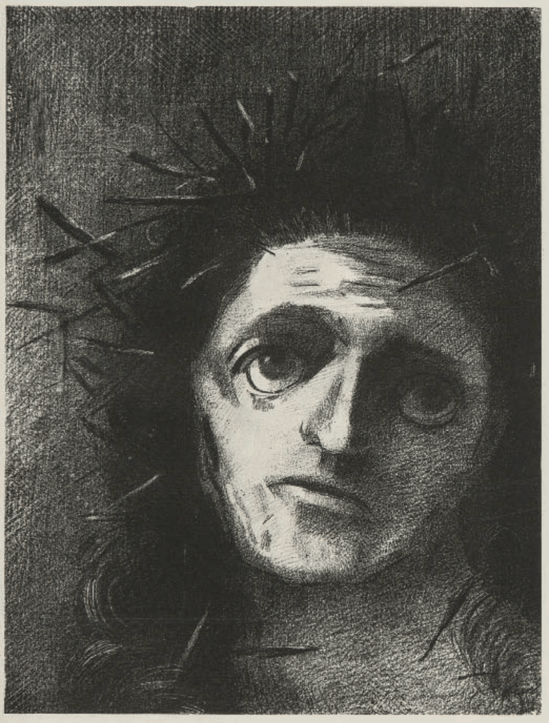 【オディロン・ルドン】 版画 / リトグラフ 「黒い峰」1887年「聖アントワーヌの誘惑」1935年 査定 買取 致します。