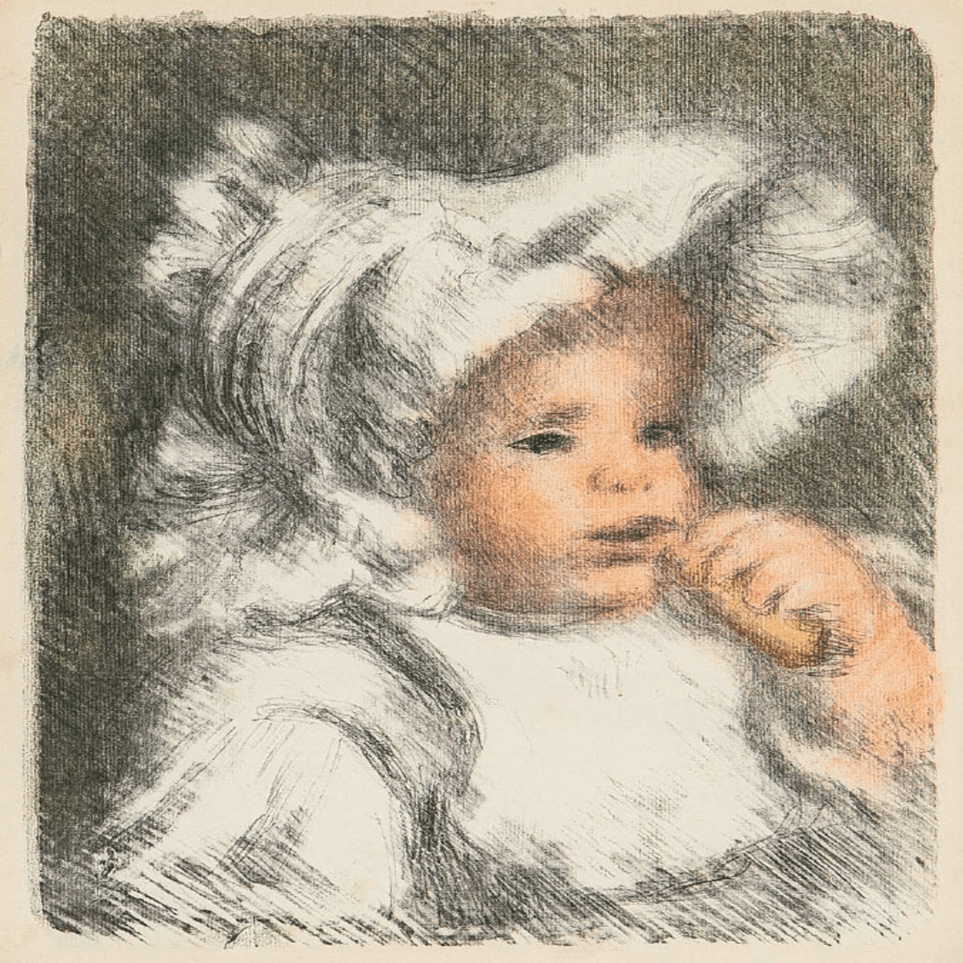 オーギュスト・ルノアール】 版画 / リトグラフ / ルノワール