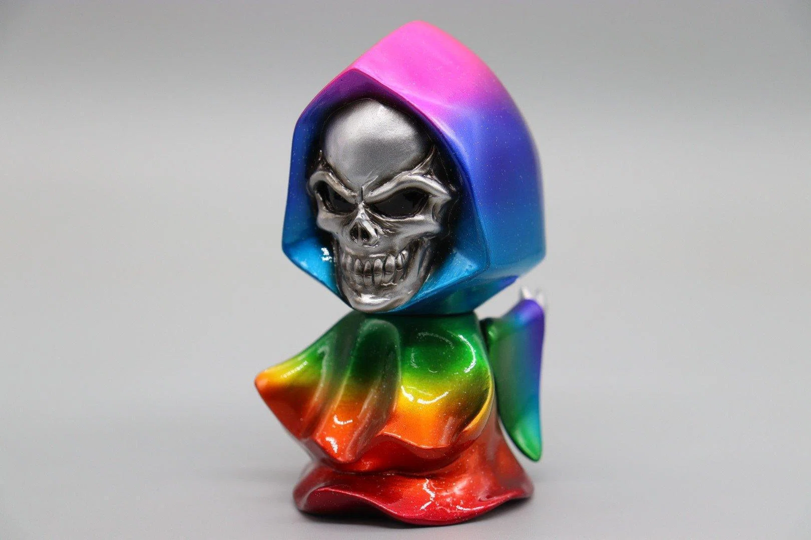 骸骨髑髏フィギュアソフビドクロガイコツペインターネット｜梅ZAWA