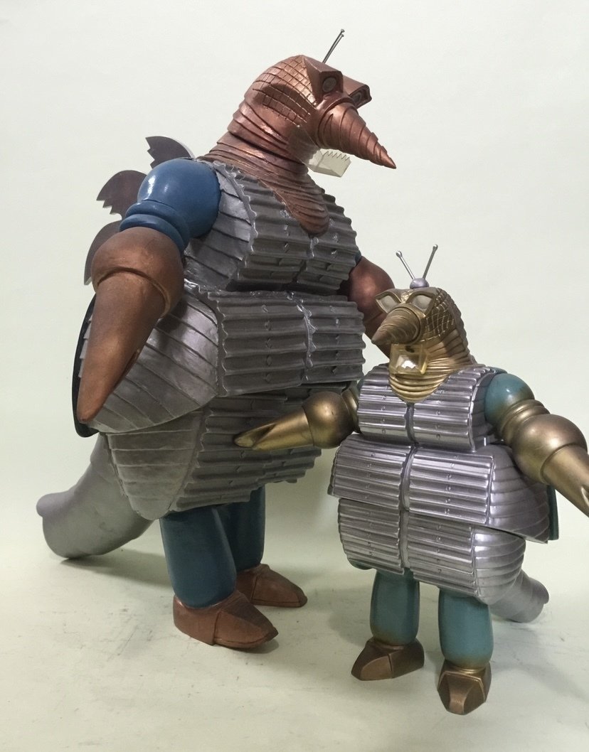 モゲラ　パラダイス　ソフビキット　東宝　怪獣　キット　ガレキ モゲラ パラダイス ソフビキット 東宝 怪獣 キット ガレキ