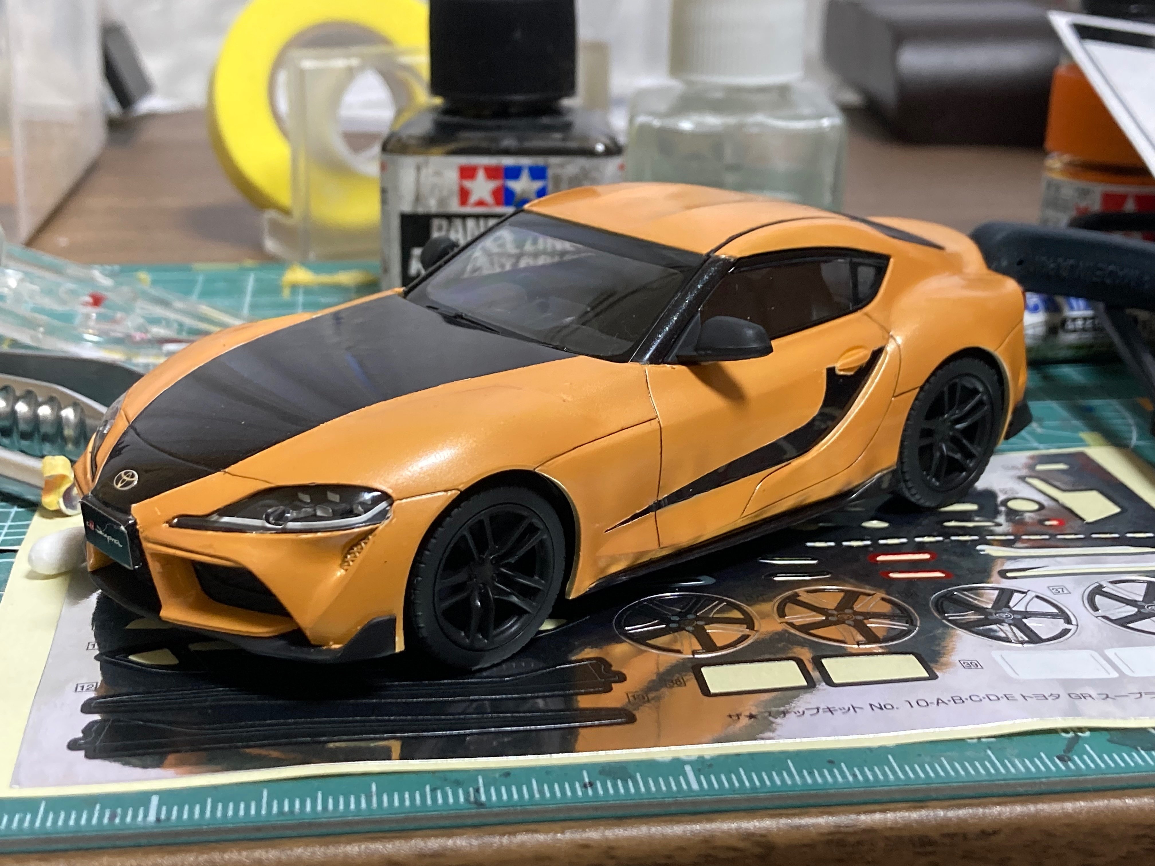 楽プラ✖️水性塗料＝本格カーモデルの方程式を見つけた話｜JUMA北海道