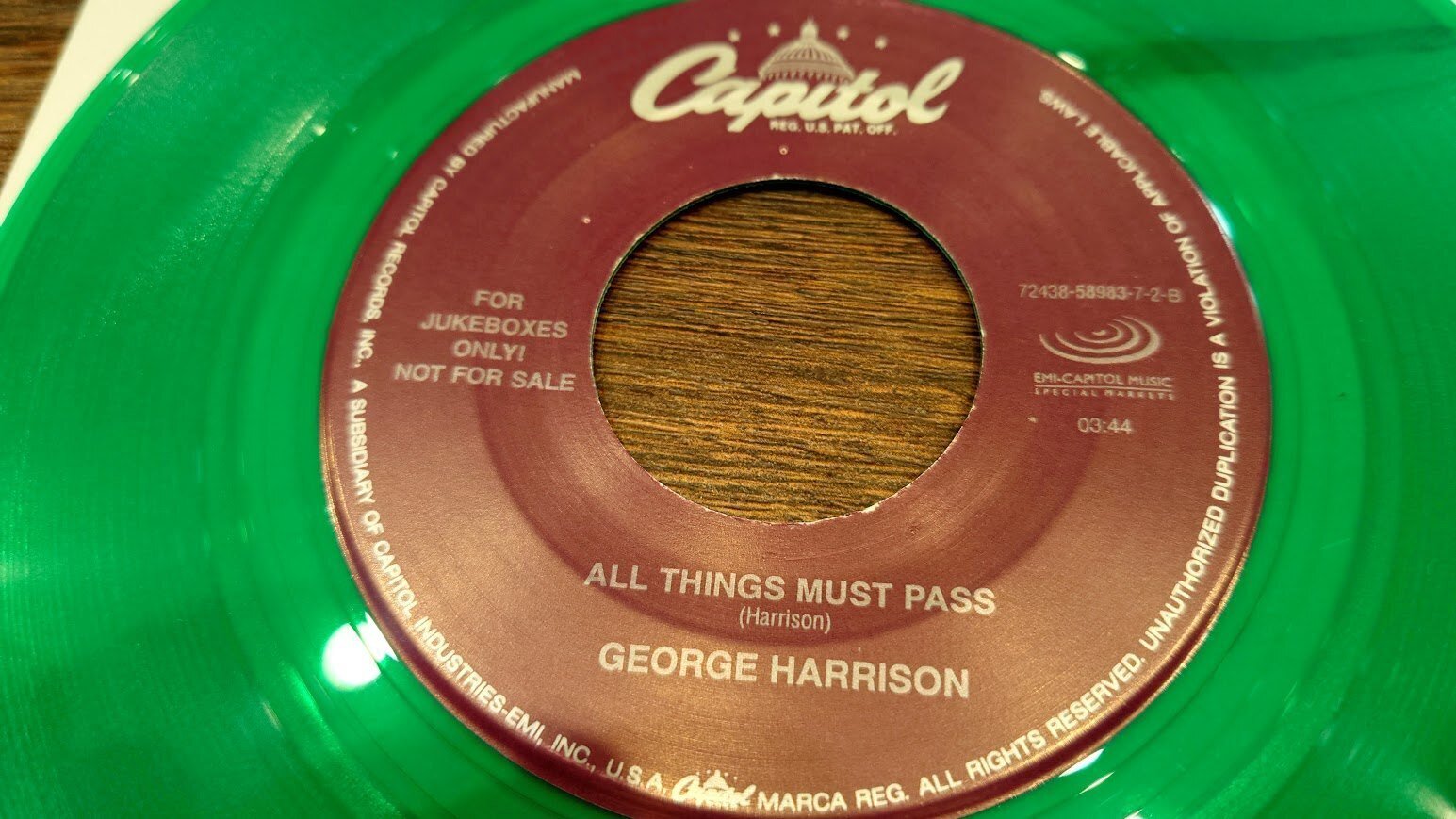 ジョージハリスン　ALL THINGS MUST PASS レコード 赤盤 GEORGE HARRISON / ALL THINGS MUST PASS (赤盤 AP-9016C