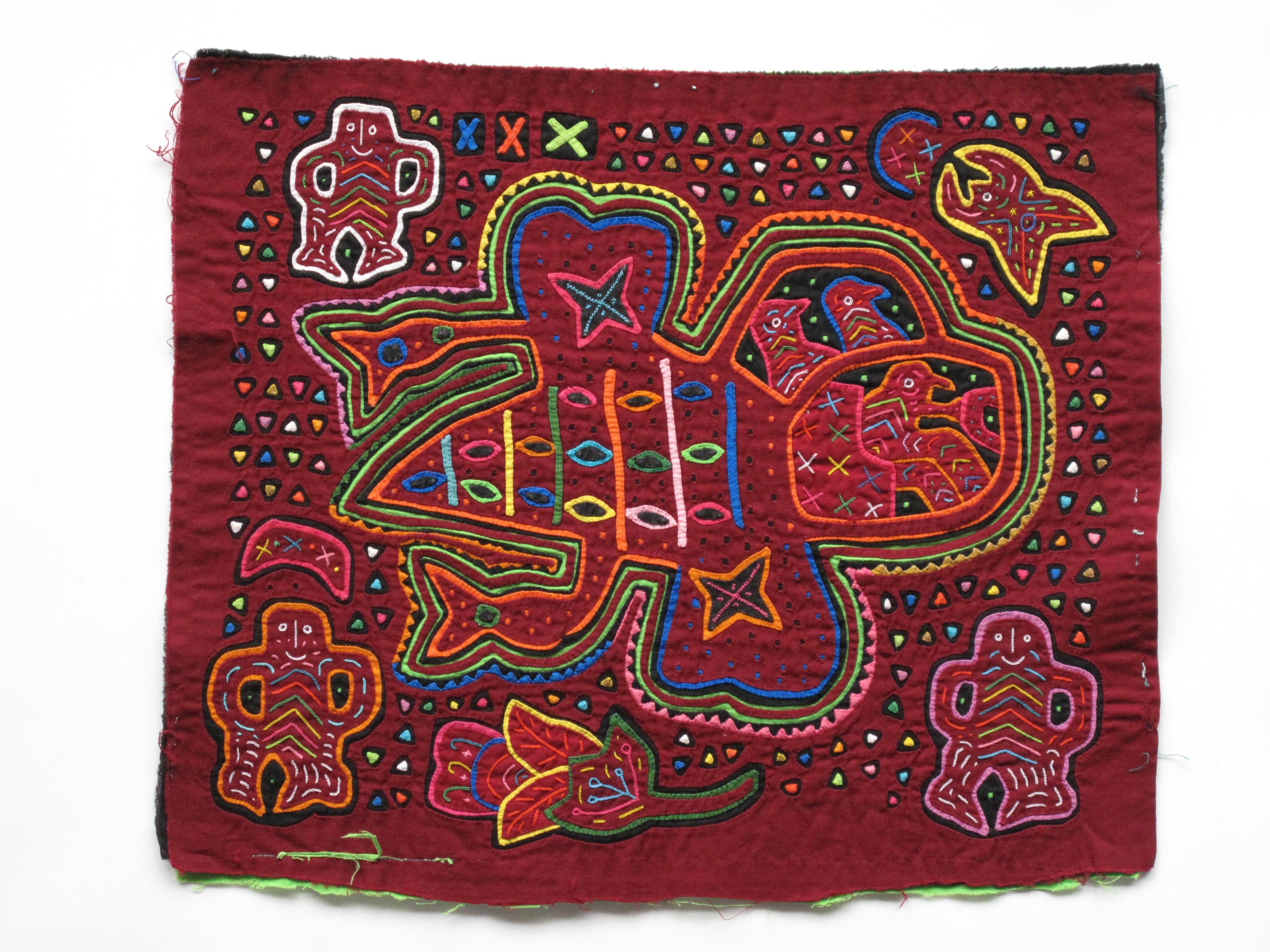 パナマ共和国 サンブラス諸島の民族手芸“モラ”の紹介 （その5）｜松下