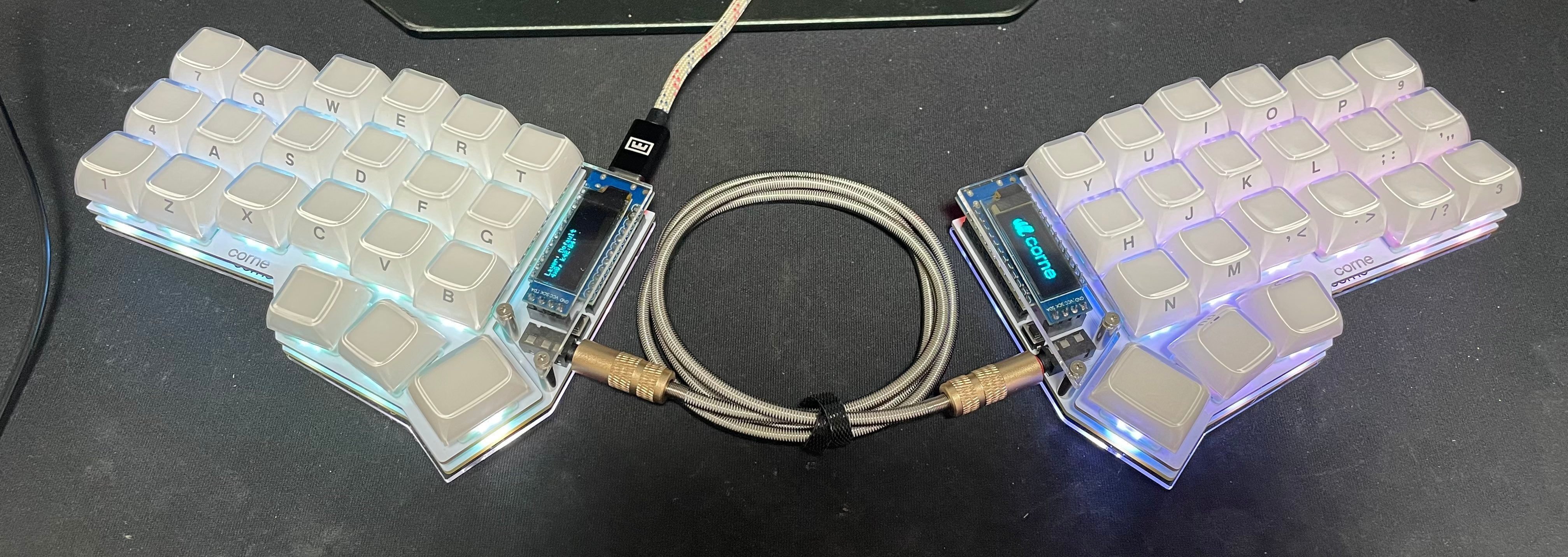 高専生がcorne cheery v3組み立てた話（キーマップもあるよ）｜もっくん