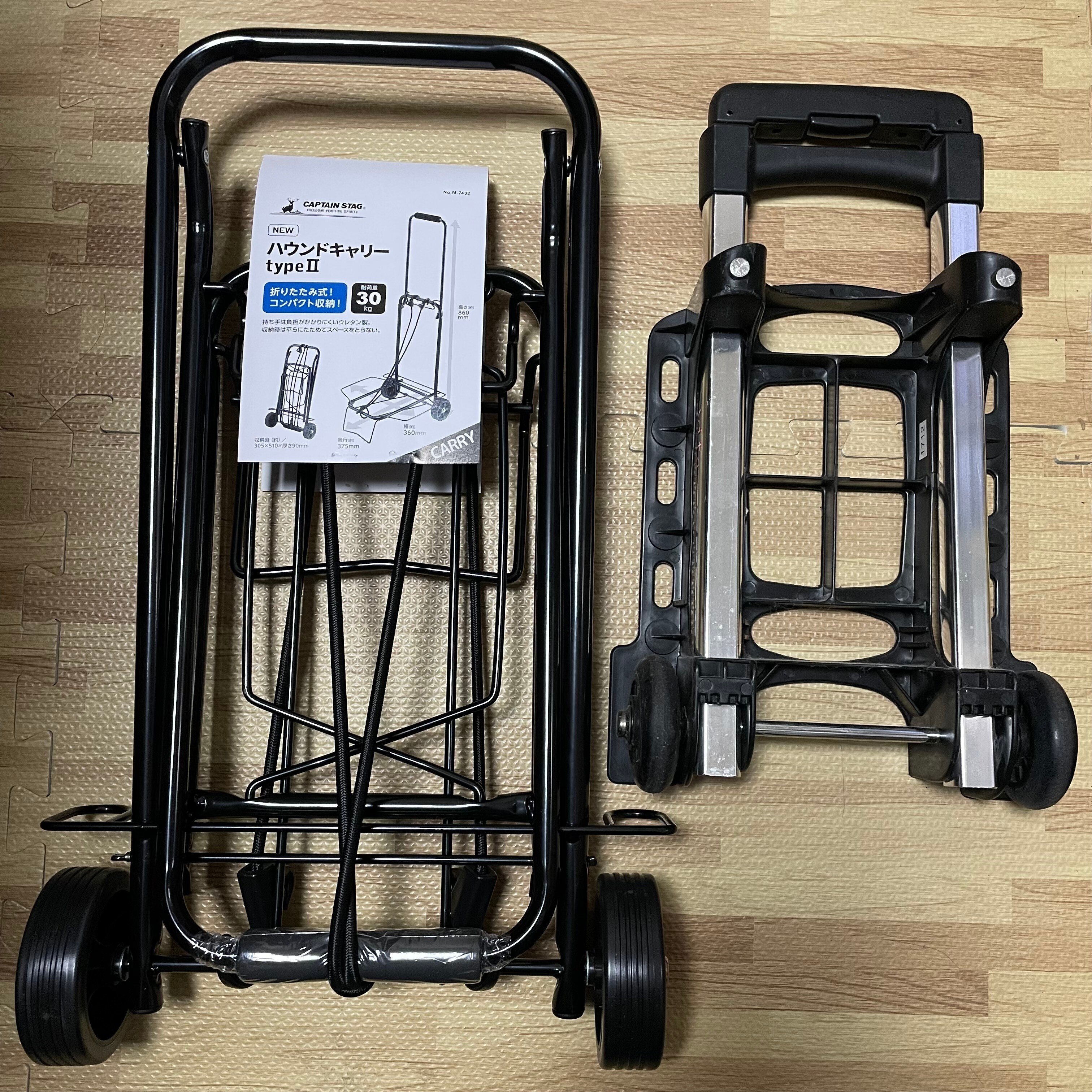 ブロンプトン(Brompton)でキャリカートを使った輪行を試してみ ブロンプトン(Brompton)でキャリカートを使った輪行を試してみ