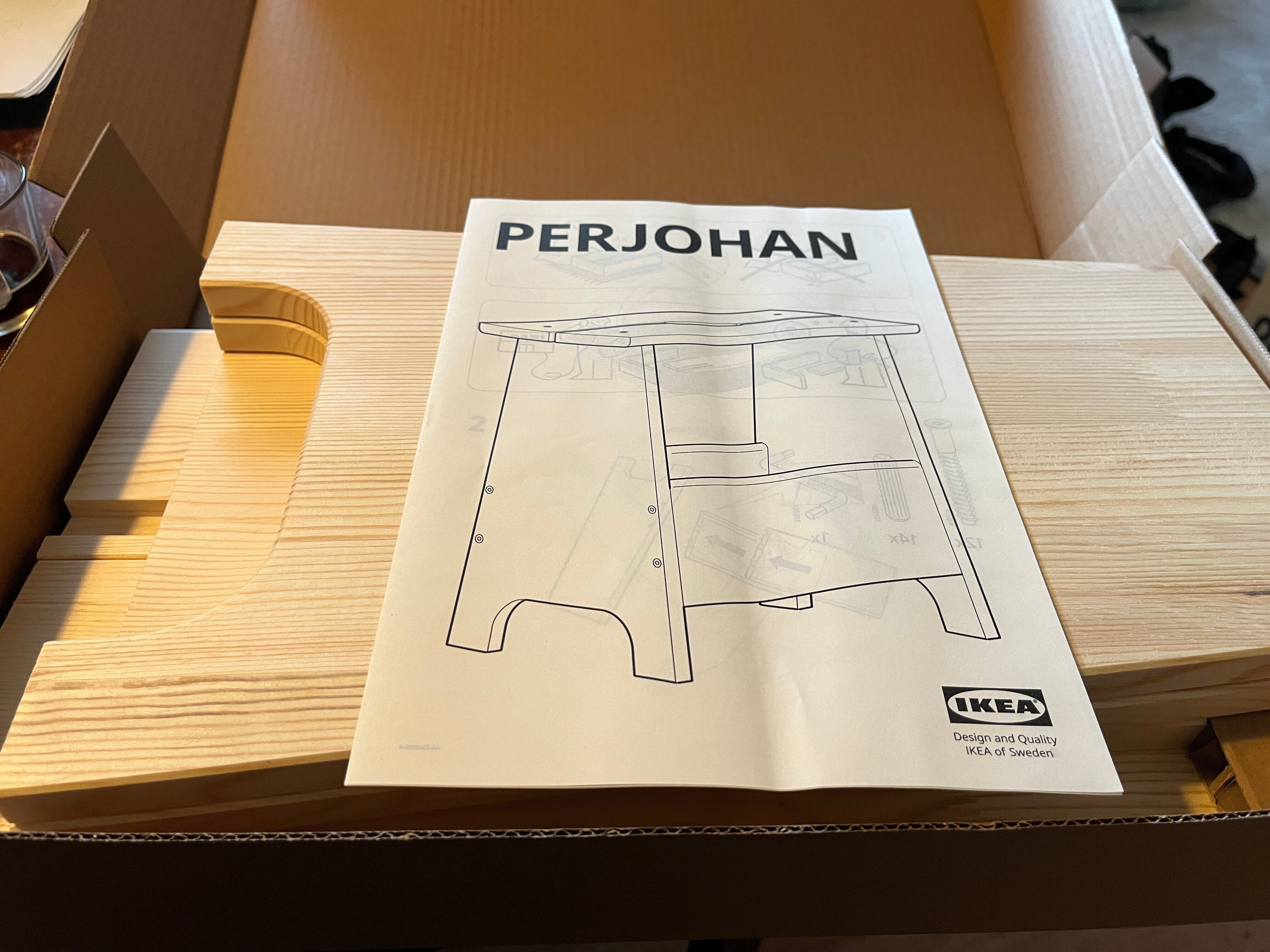 ＩＫＥＡ/イケア PERJOHAN/ペルヨハン　ベンチ 収納付き PERJOHAN ペルヨハン ベンチ 収納付き, パイン材, 100 cm - IKEA